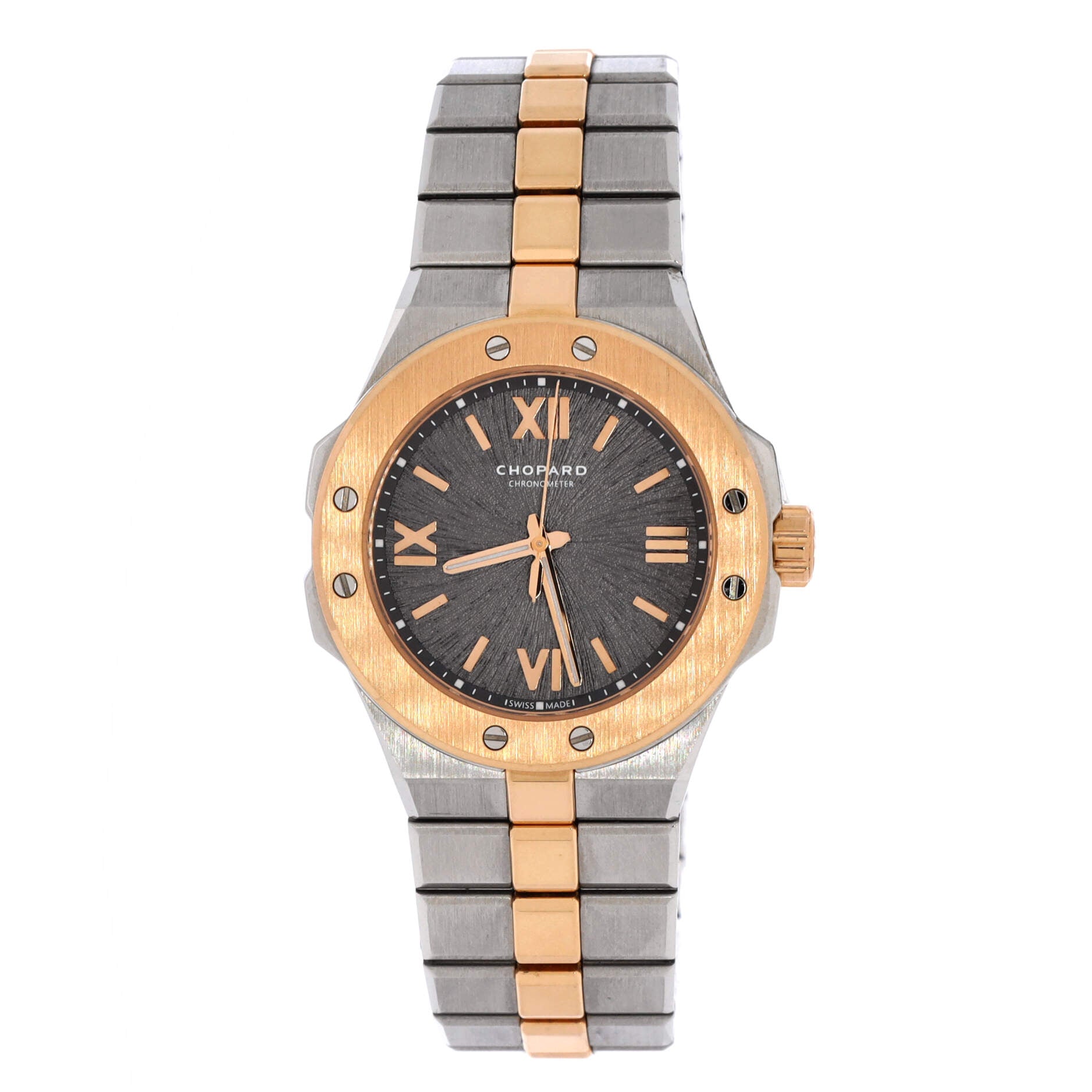 Alpine Eagle Automatic Watch Stainless Steel and Rose Gold 33
