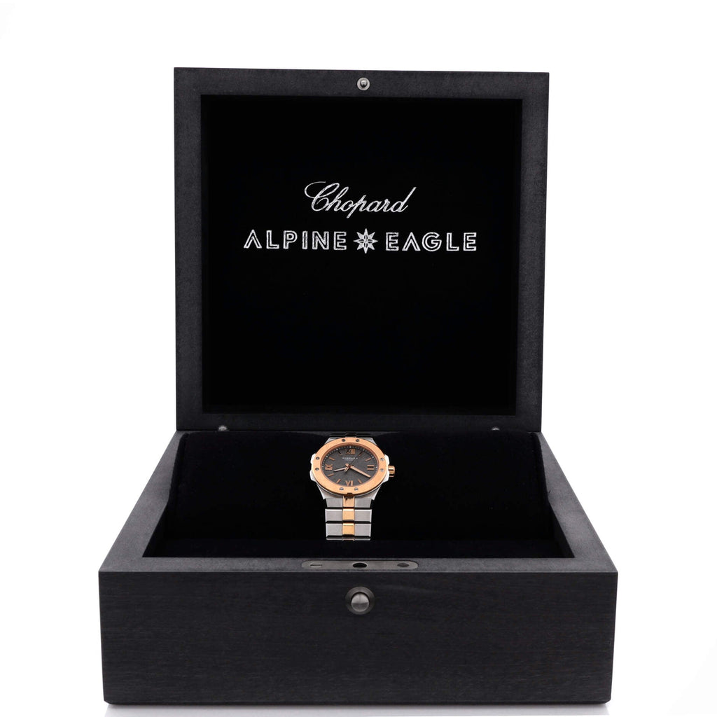 Alpine Eagle Automatic Watch Stainless Steel and Rose Gold 33
