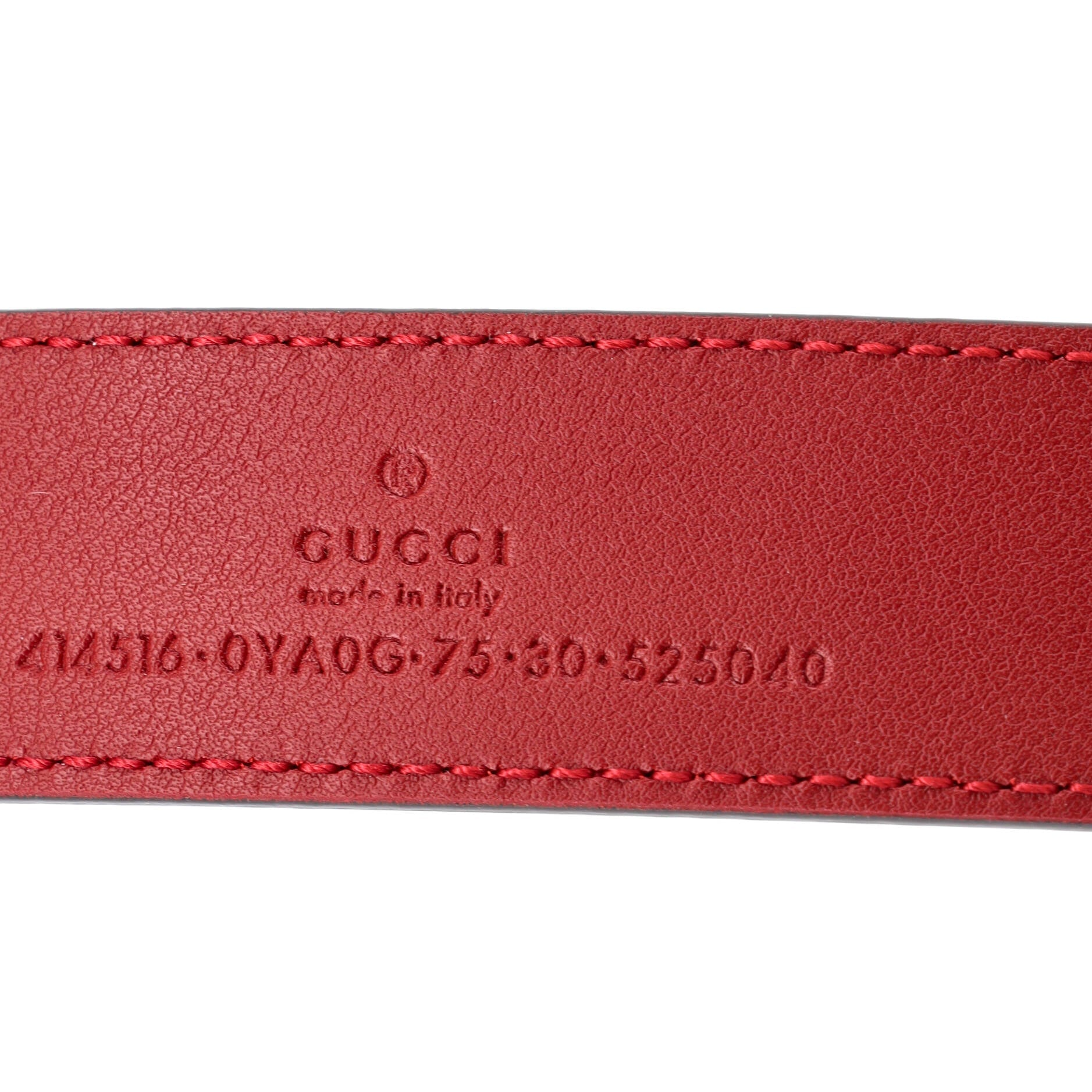 GG Marmont Belt Leather Medium