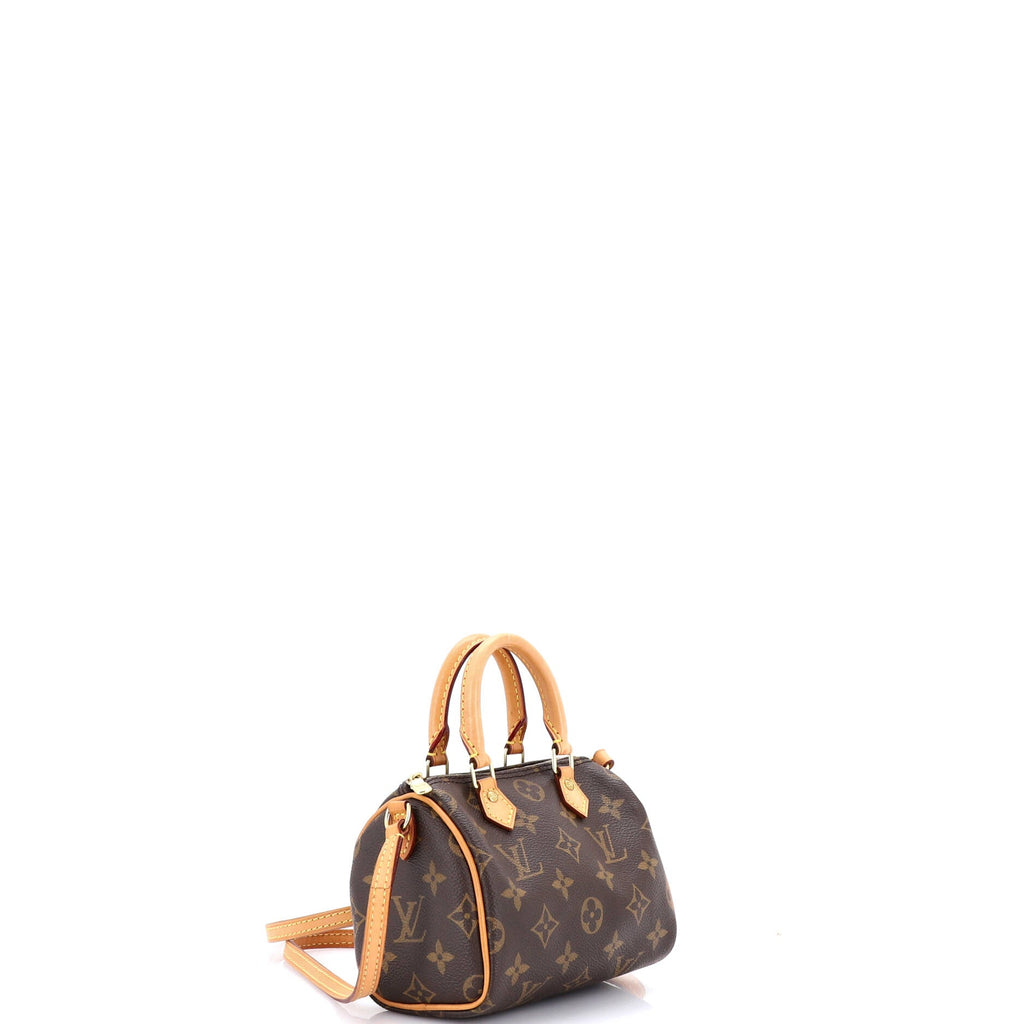 Speedy Bandouliere Bag Monogram Canvas Nano
