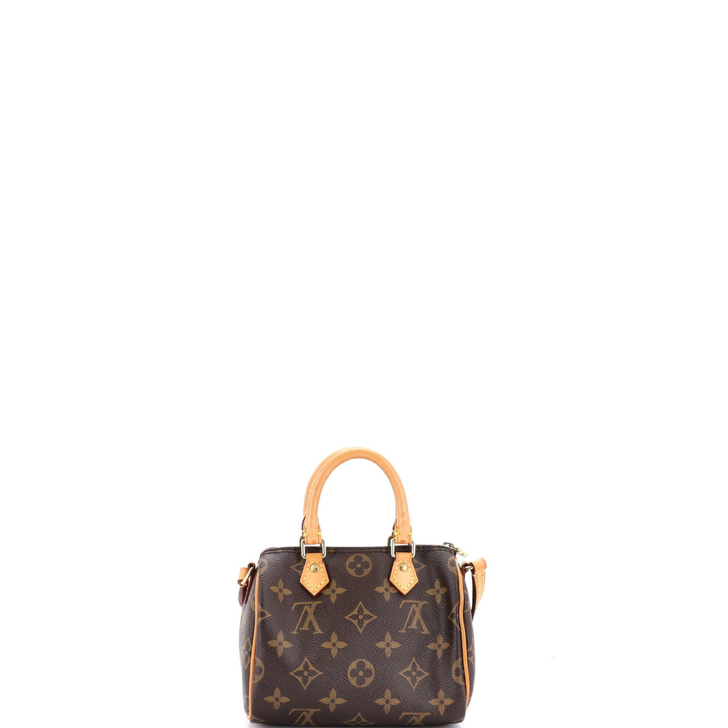 Speedy Bandouliere Bag Monogram Canvas Nano