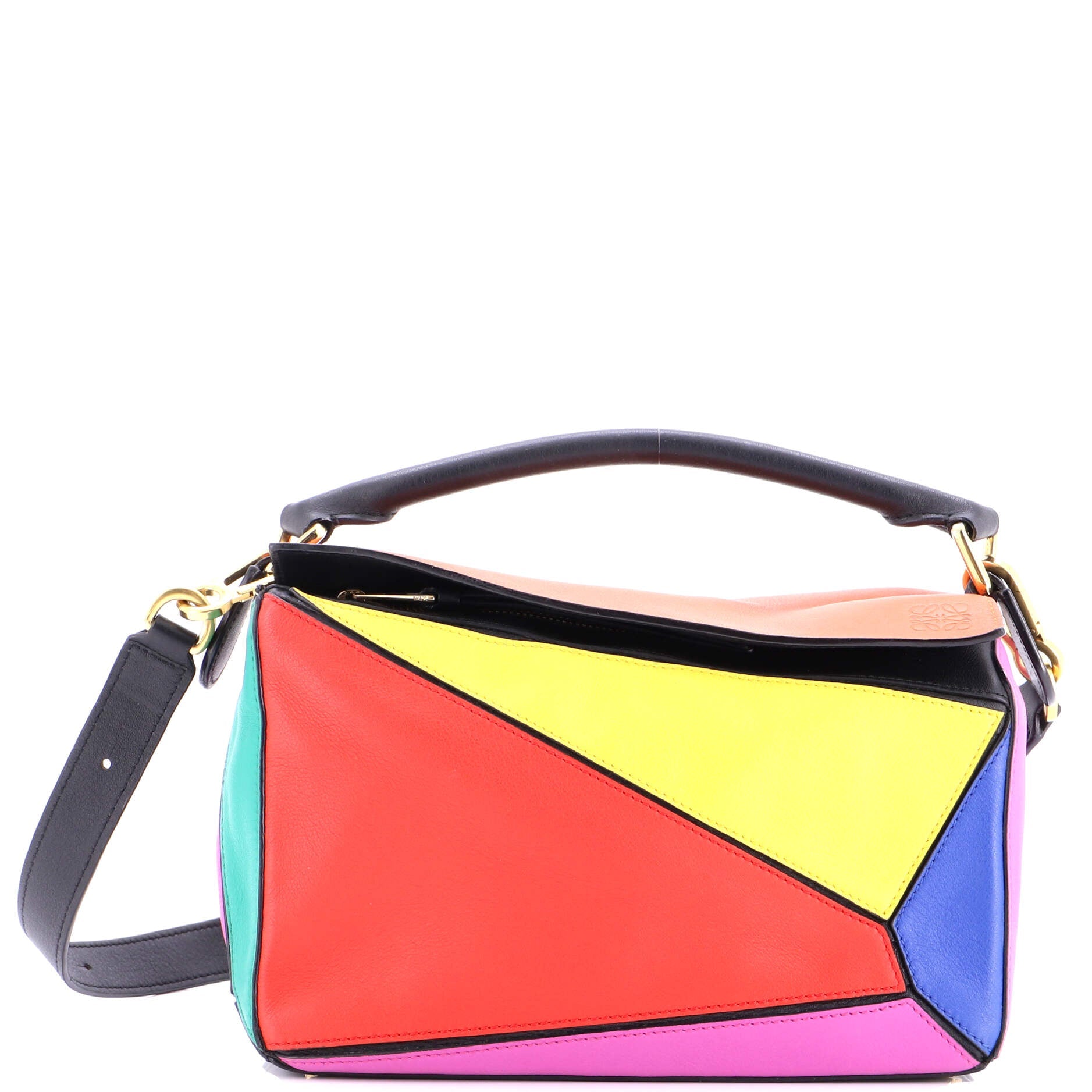Puzzle Bag Leather Small