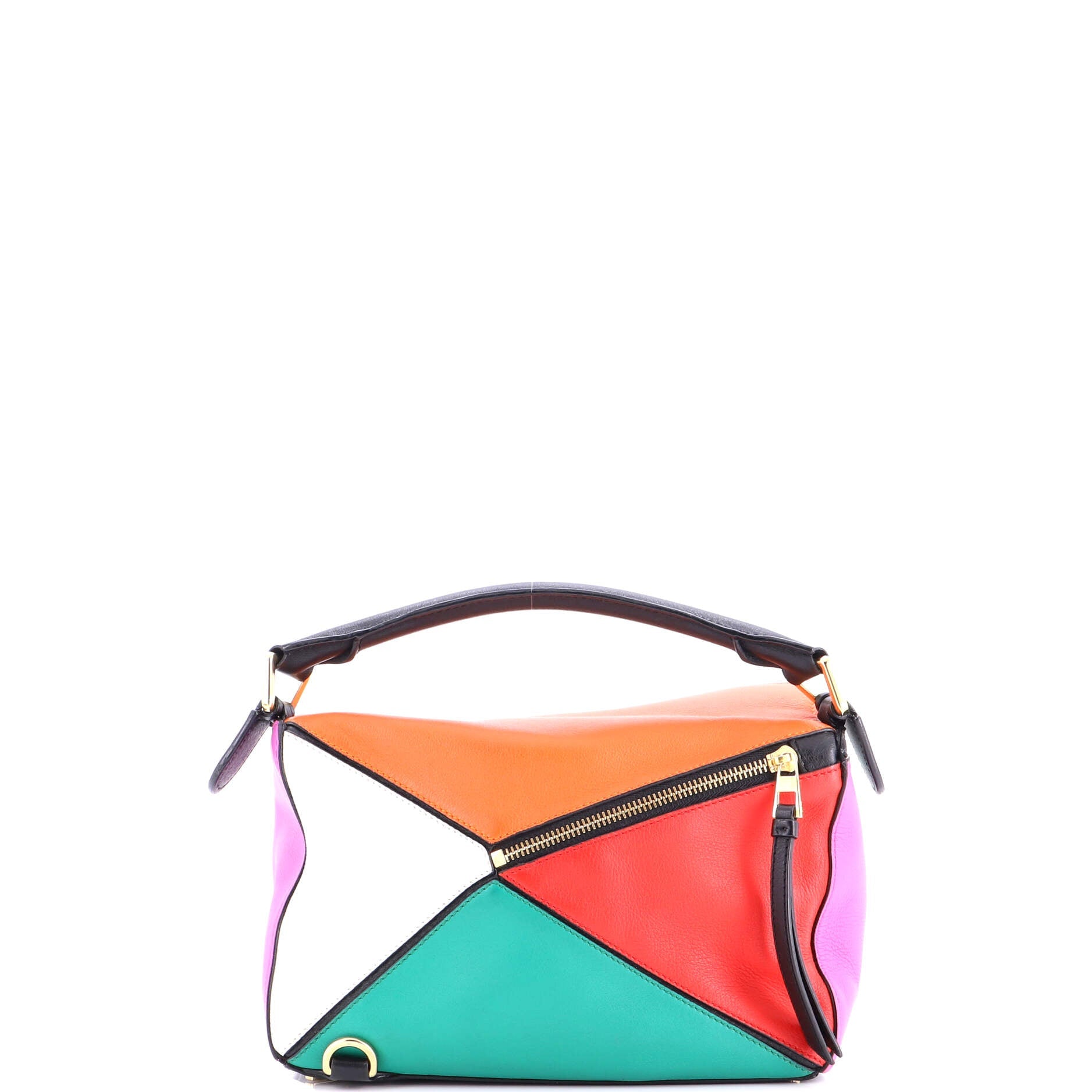 Puzzle Bag Leather Small