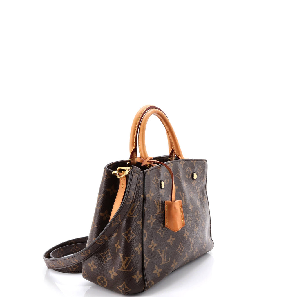 Montaigne Handbag Monogram Canvas BB