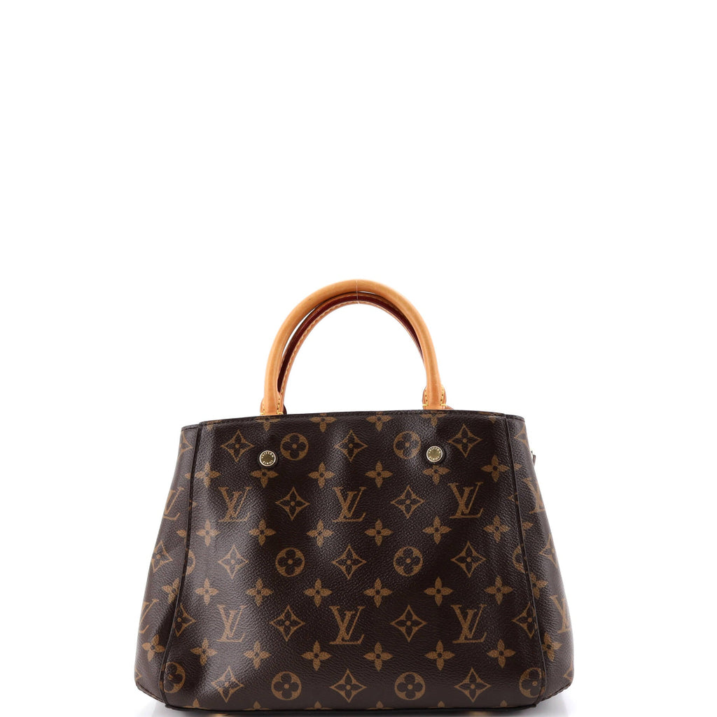 Montaigne Handbag Monogram Canvas BB