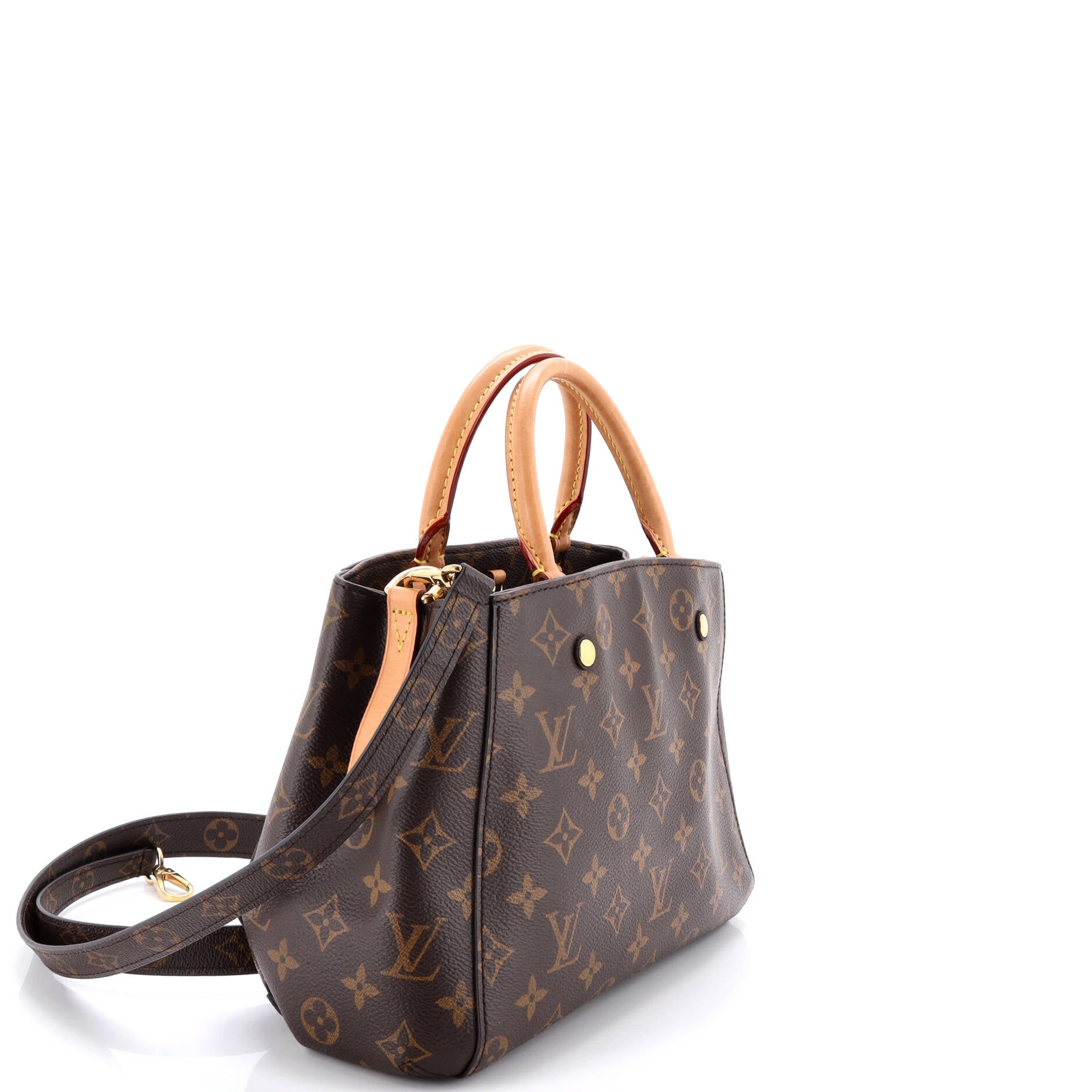 Montaigne Handbag Monogram Canvas BB