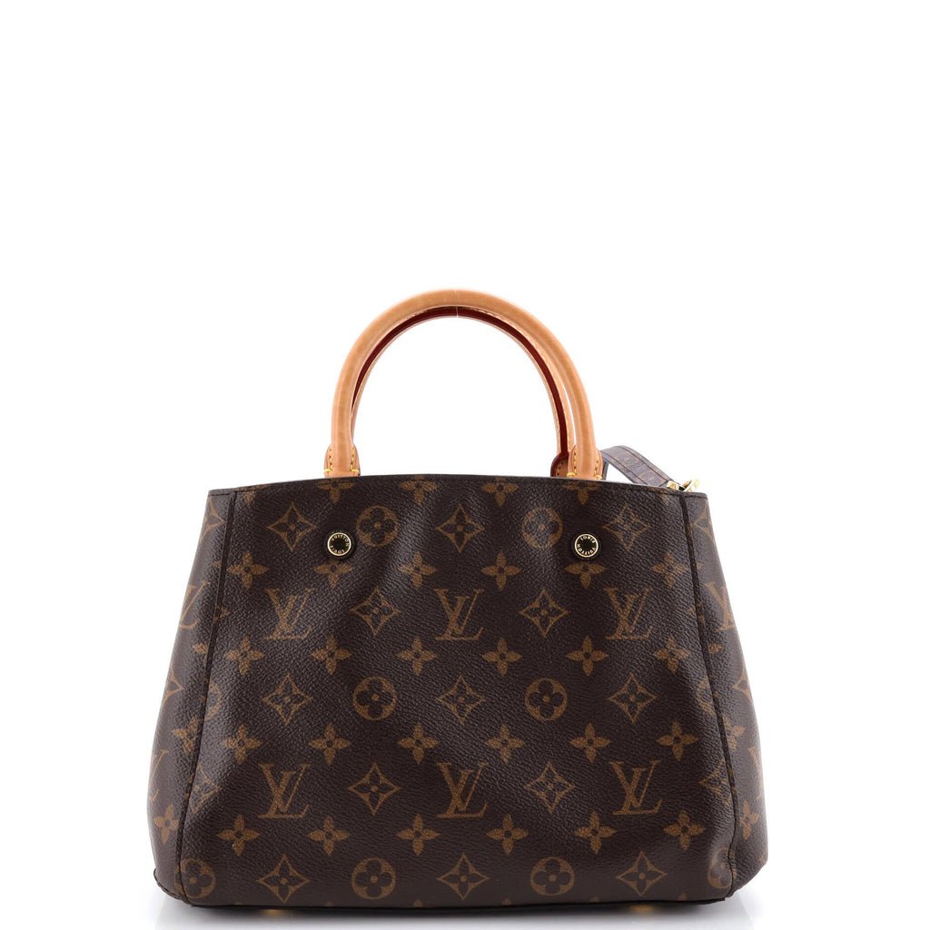 Montaigne Handbag Monogram Canvas BB