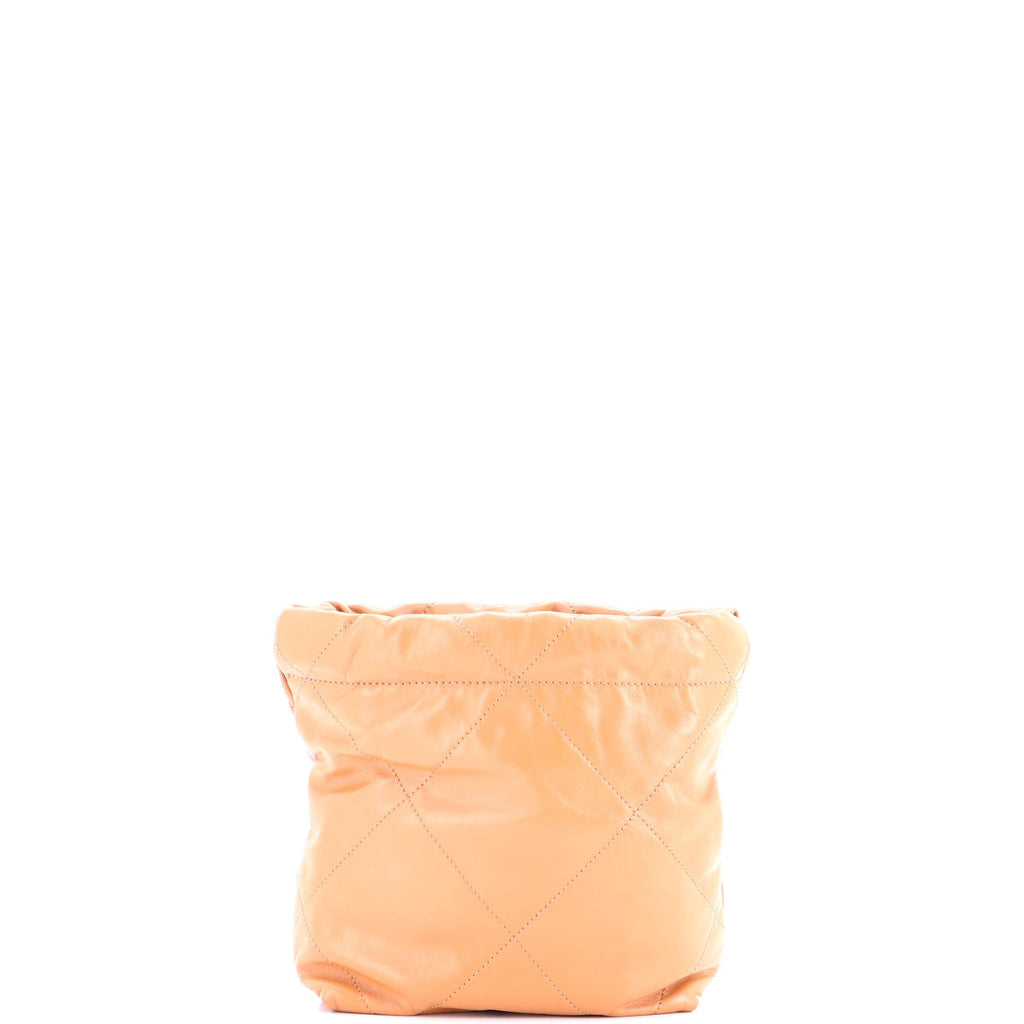 22 Chain Hobo Quilted Calfskin Mini