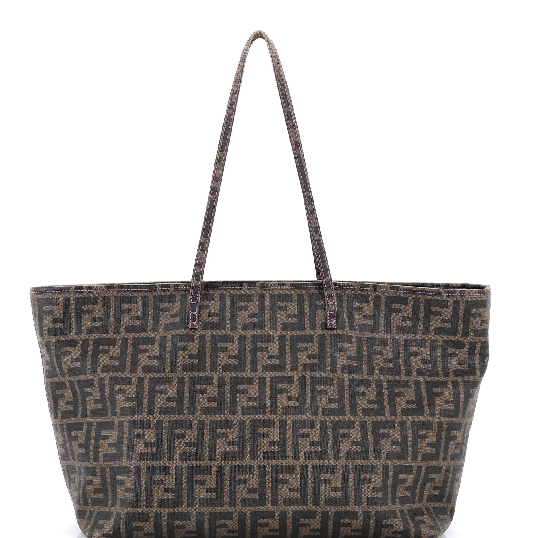 Roll Tote Zucca Coated Canvas Large