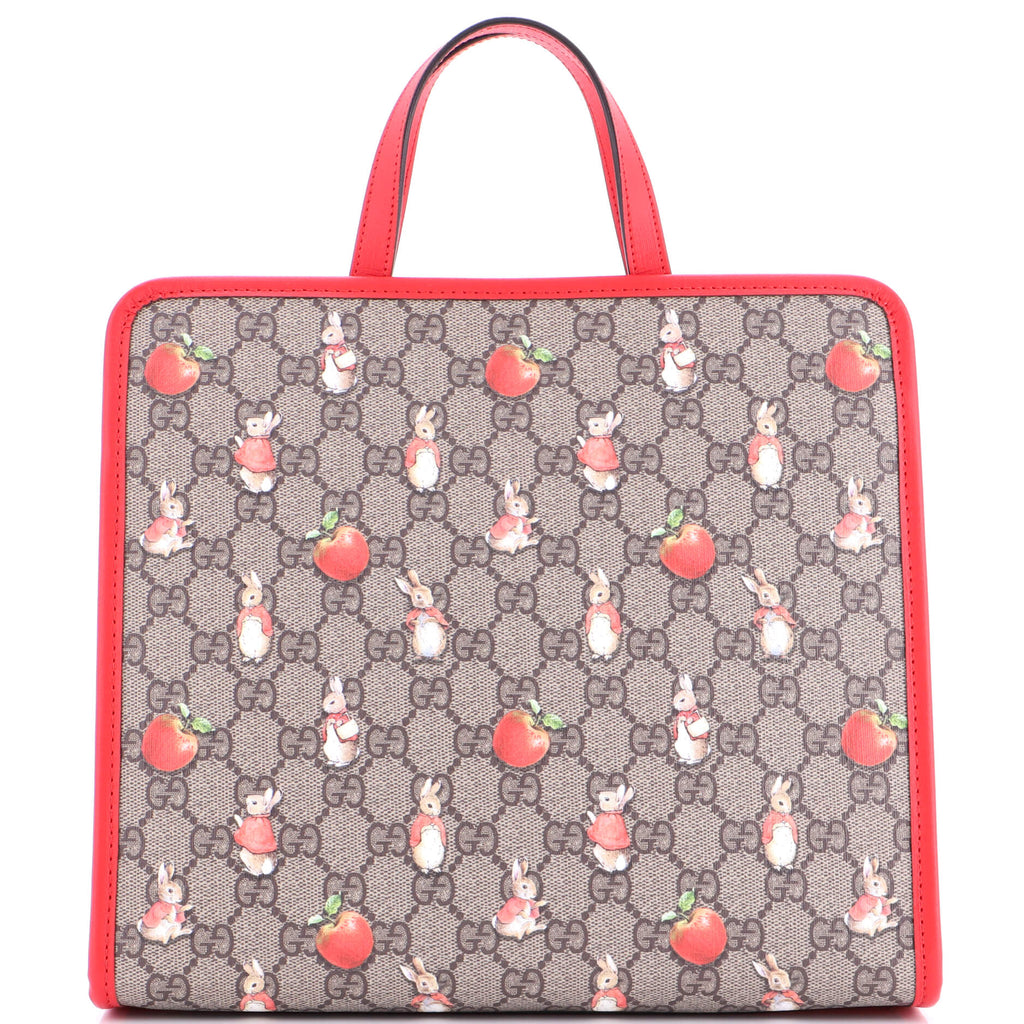 x Peter Rabbit Kid's Tote Printed GG Coated Canvas