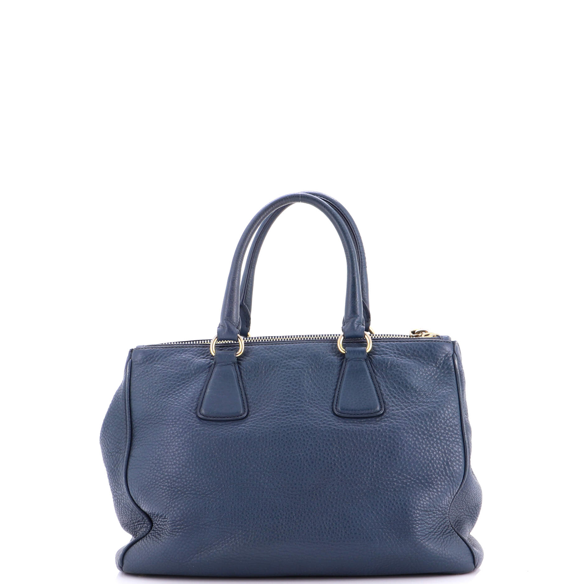 Double Zip Convertible Tote Vitello Daino Large