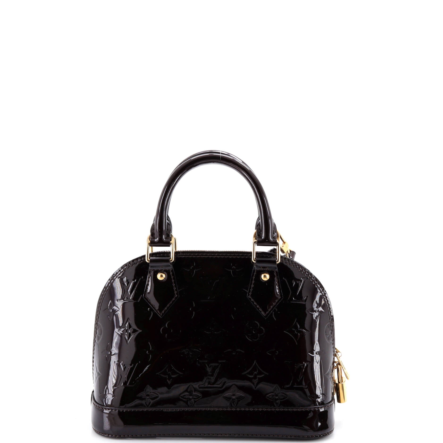 Alma Handbag Monogram Vernis BB