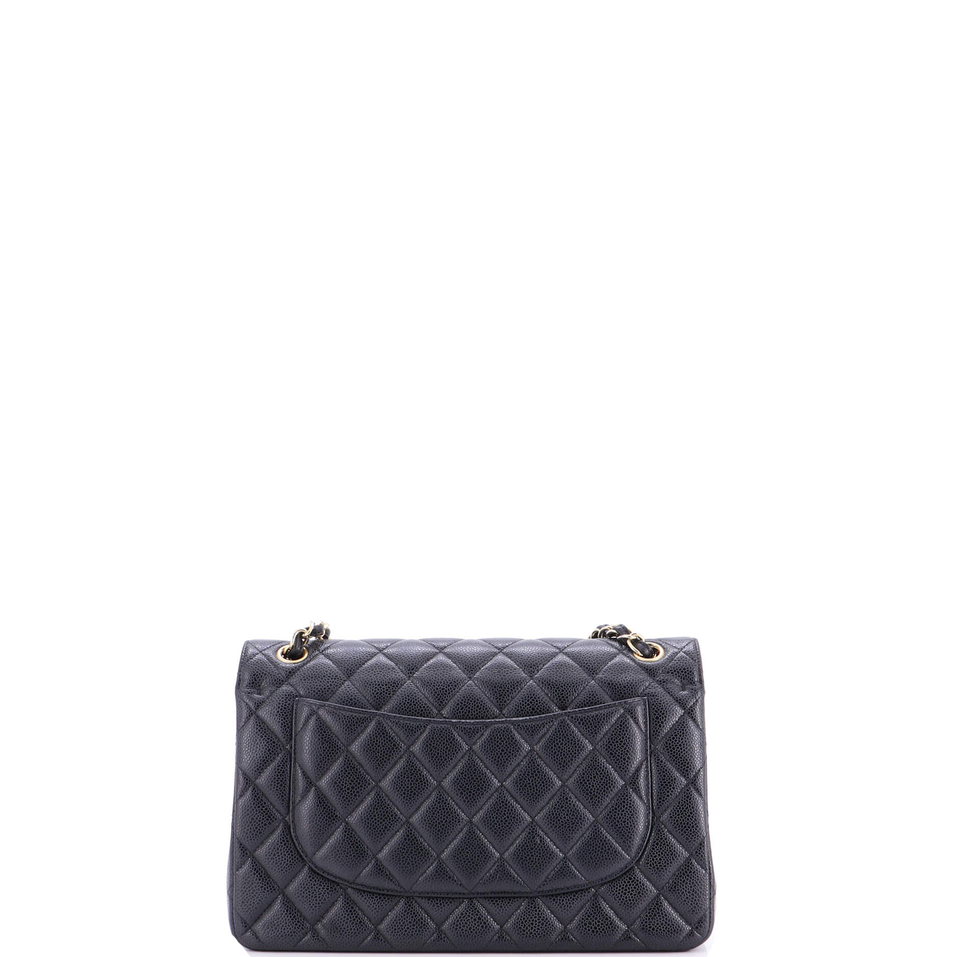 Classic Double Flap Bag Quilted Caviar Jumbo