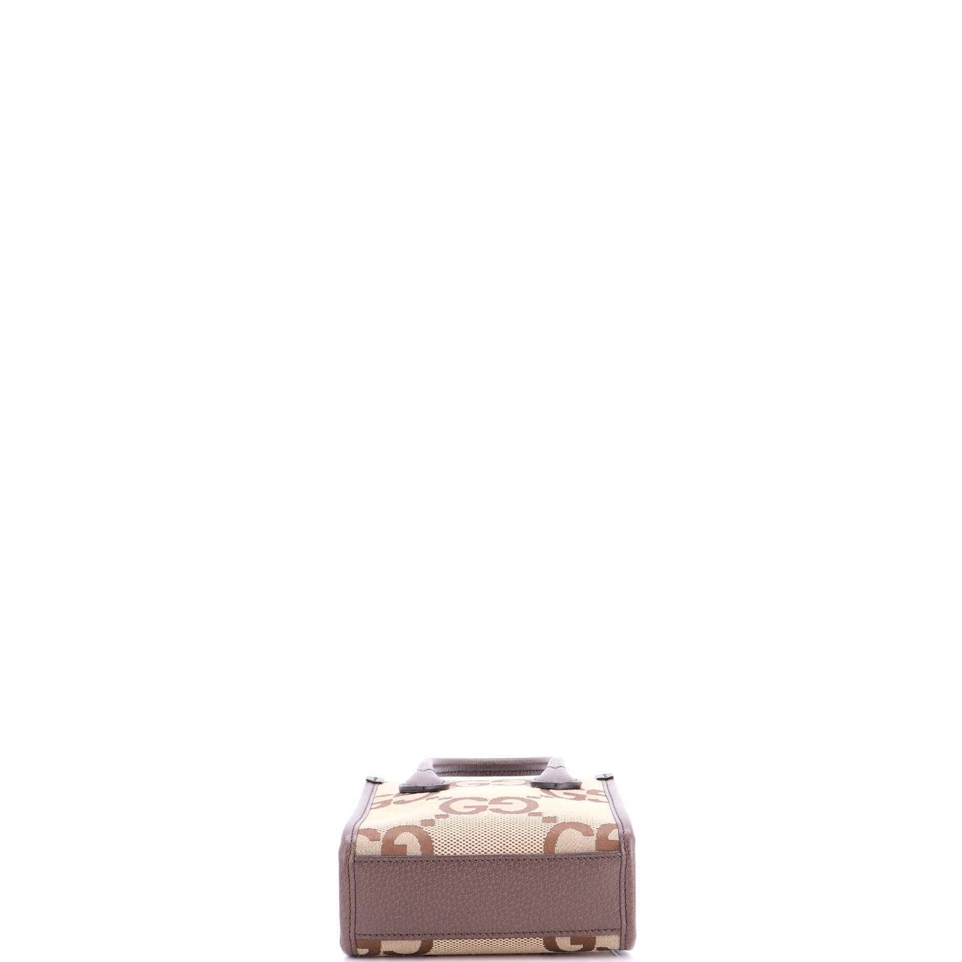 Vertical Tote Jumbo GG Canvas Mini