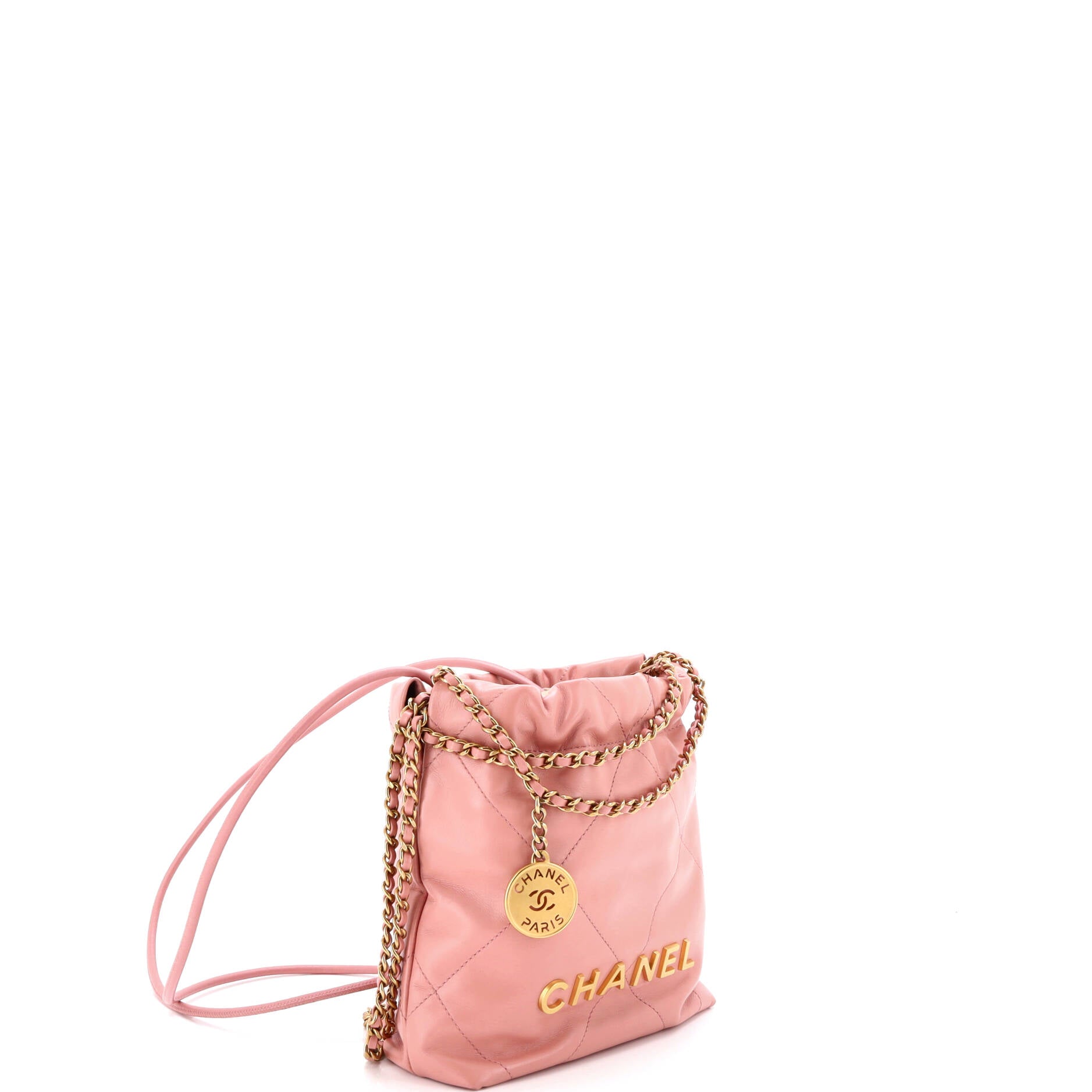 22 Chain Hobo Quilted Calfskin Mini