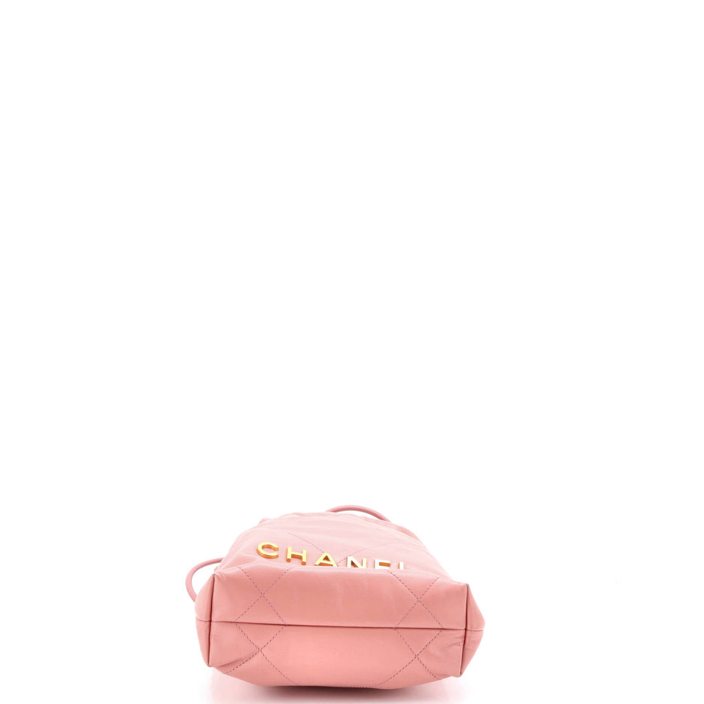 22 Chain Hobo Quilted Calfskin Mini