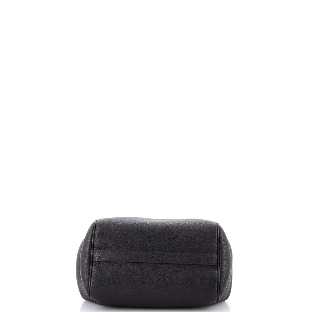 Folded Cabas Leather Small