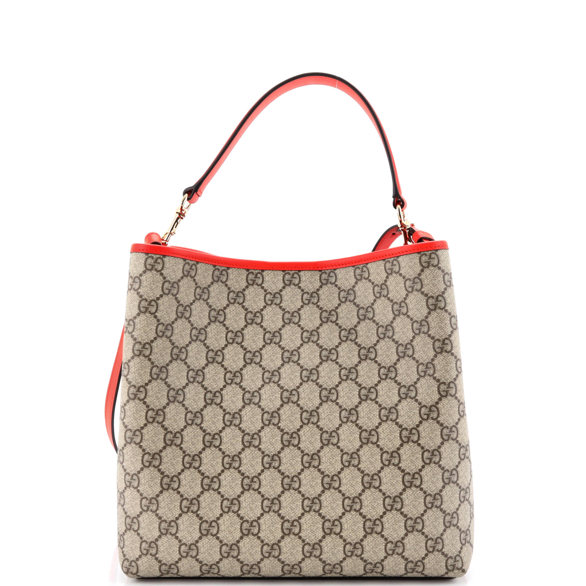 GG Emblem Bucket Bag GG Coated Canvas Medium