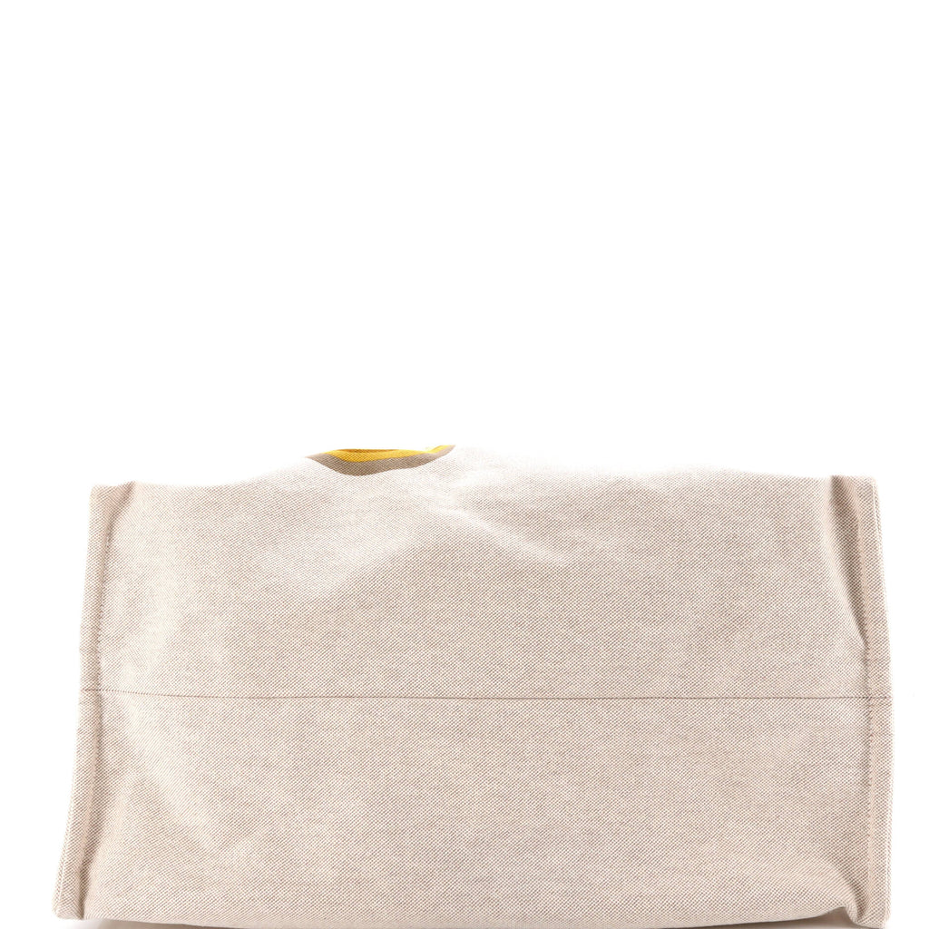 La Plage Beach Tote Bag Printed Canvas