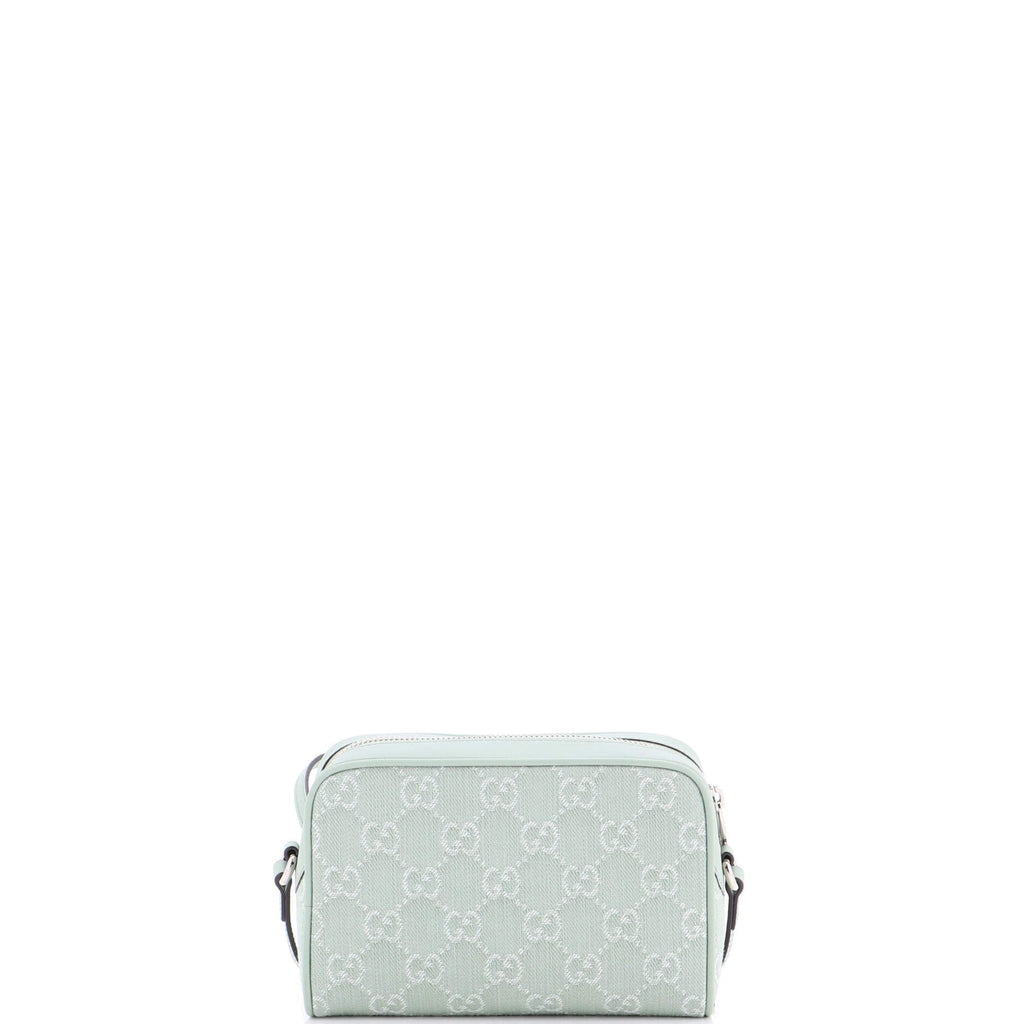 Ophidia Shoulder Bag NM GG Denim and Leather Mini