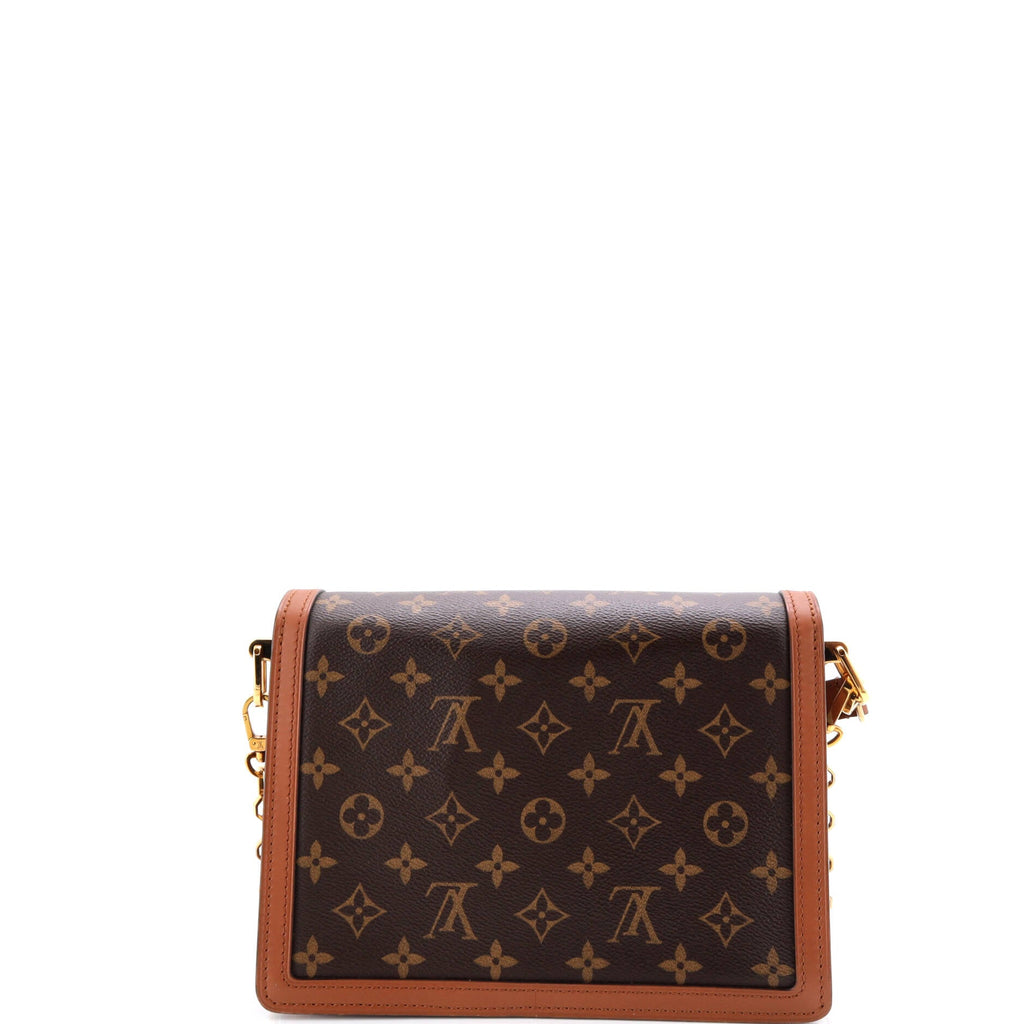 Dauphine Shoulder Bag Reverse Monogram Canvas MM