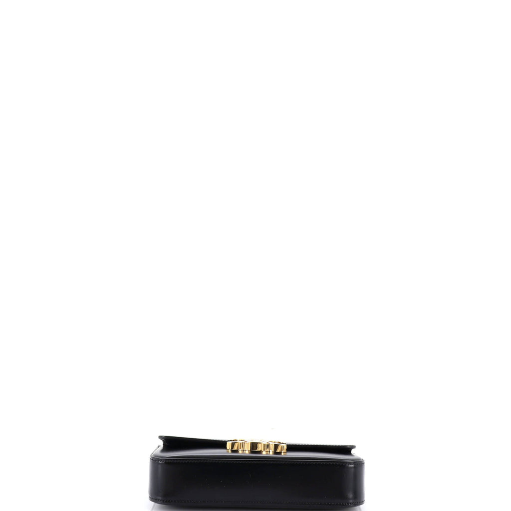 Triomphe Chain Shoulder Bag Leather Small