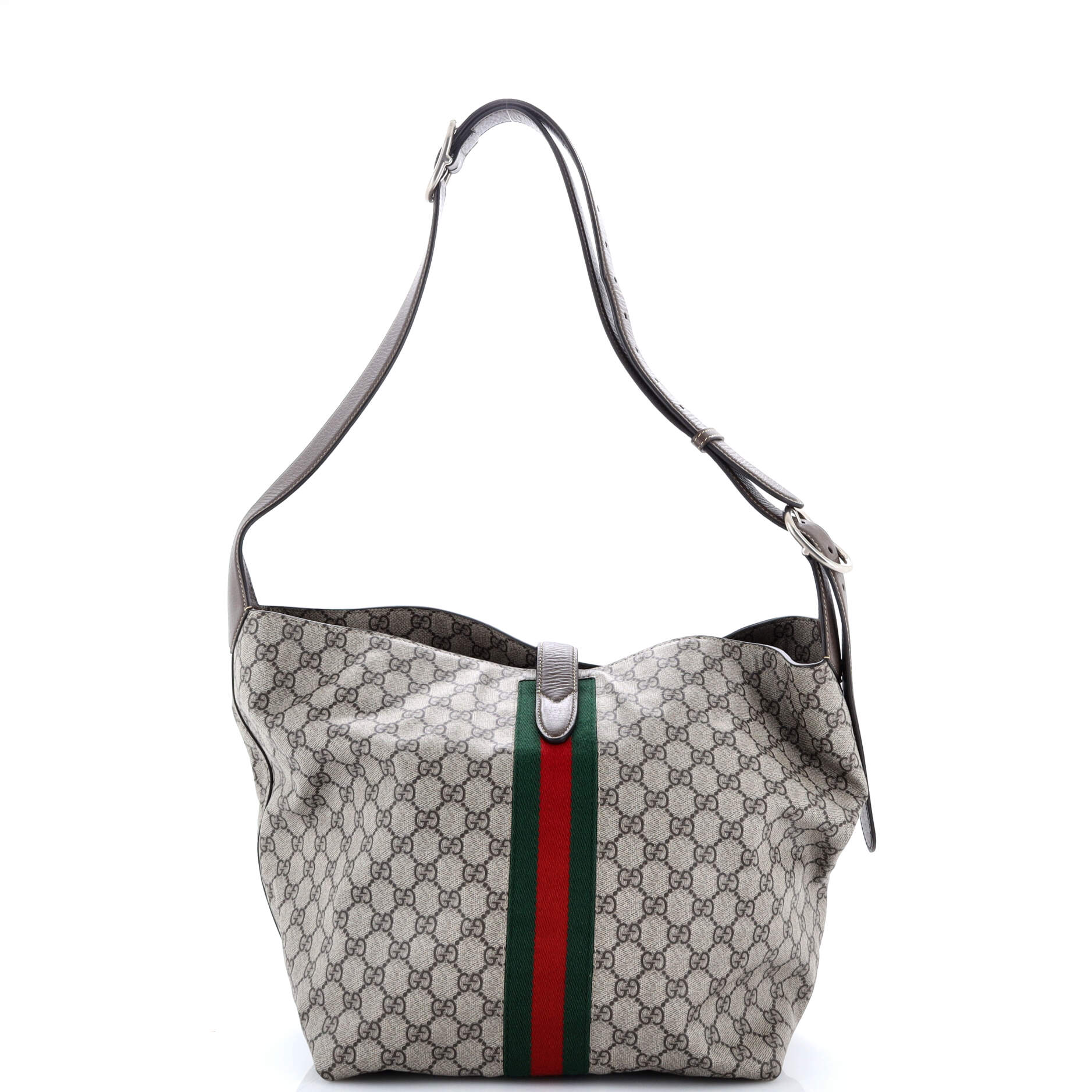 Jackie 1961 Soft Shoulder Bag GG Coated Canvas Small