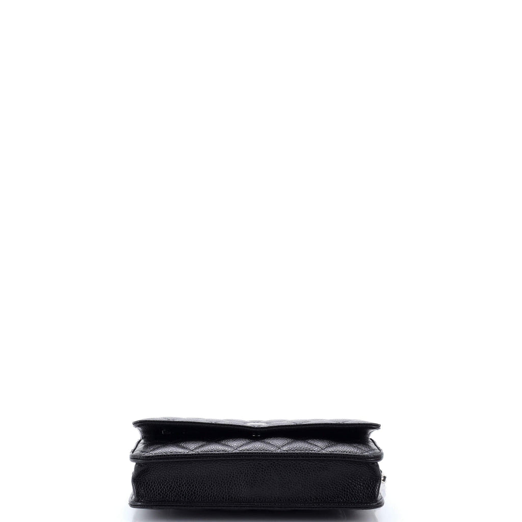 Wallet on Chain Quilted Caviar