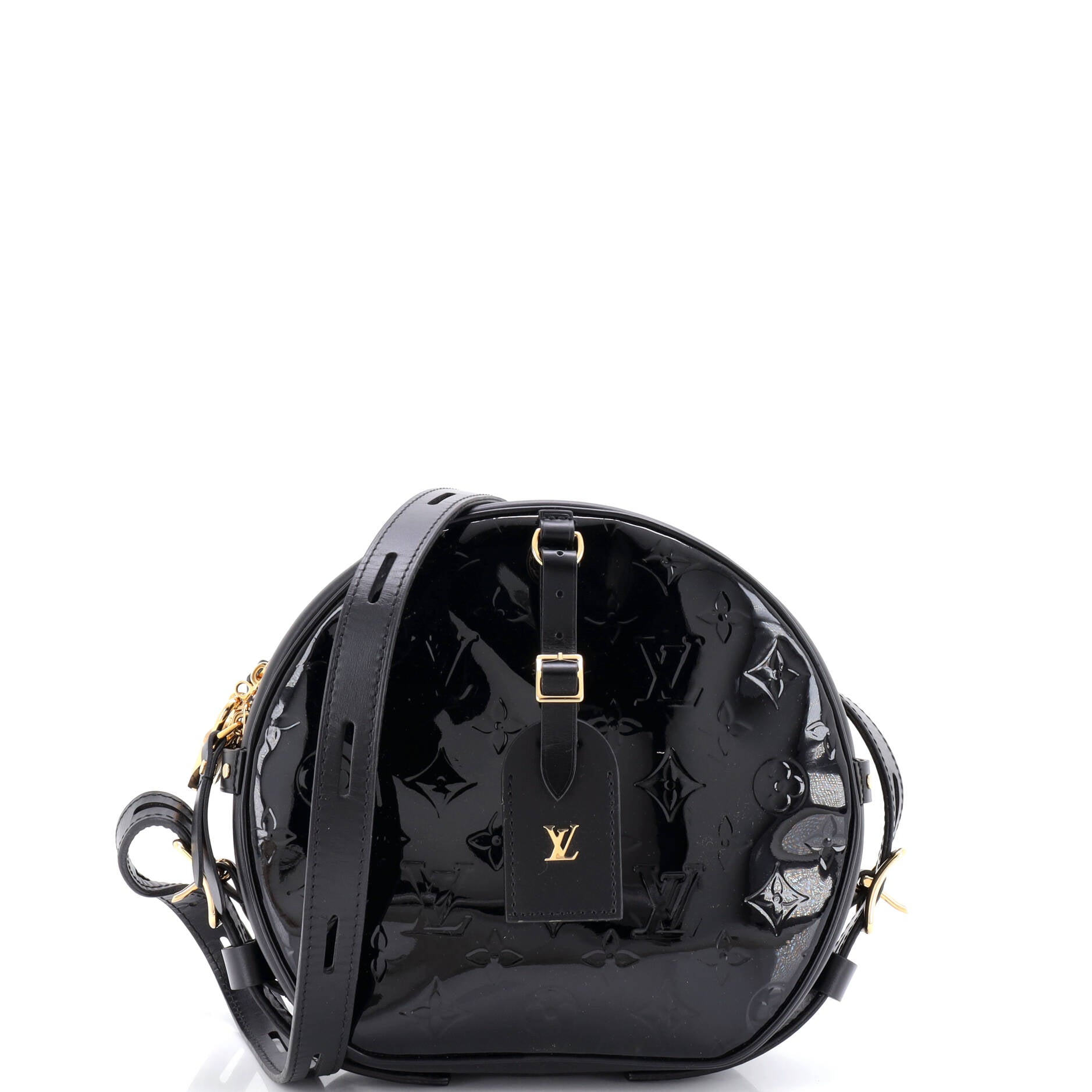 Boite Chapeau Souple Bag Monogram Vernis MM