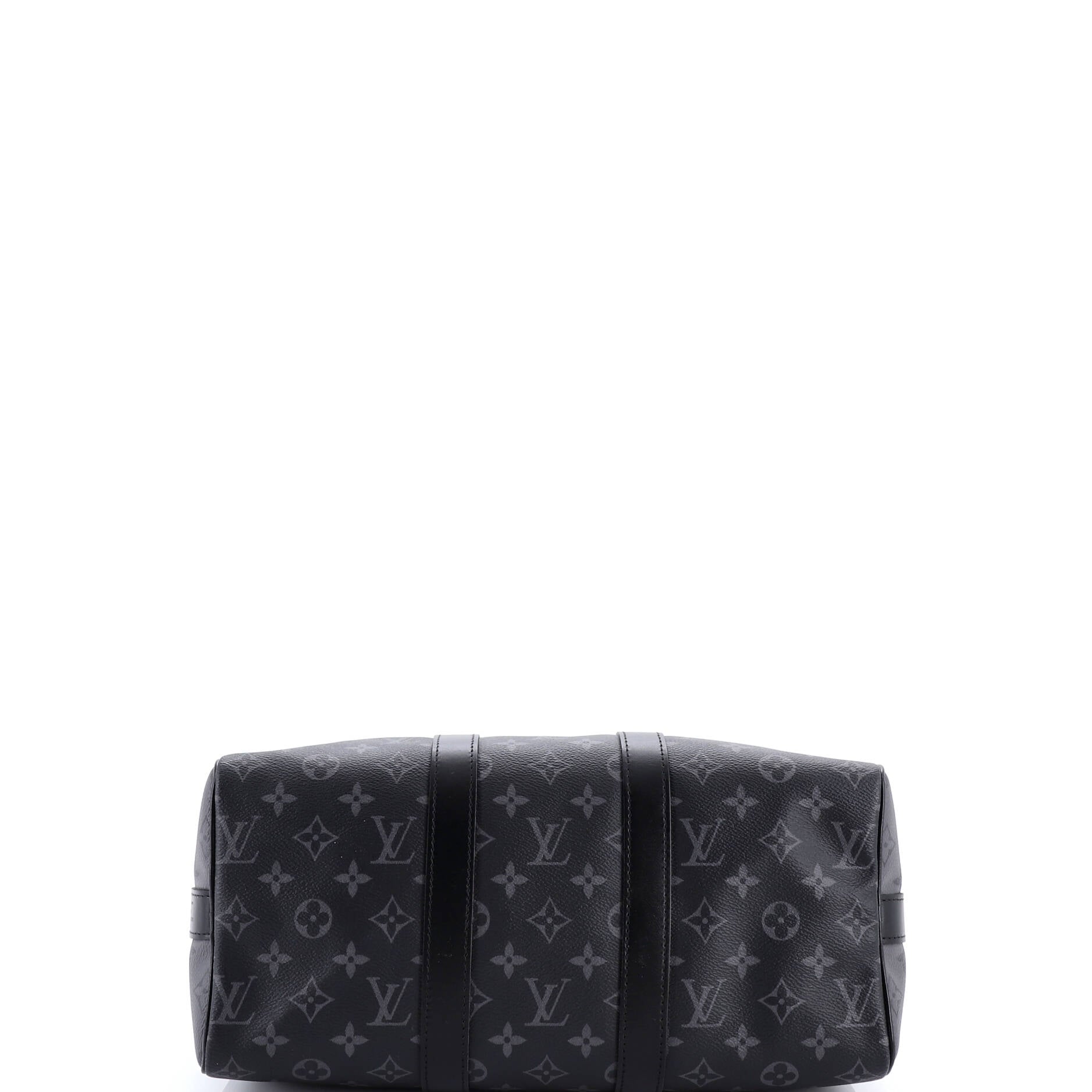 Keepall Bandouliere Bag Reverse Monogram Eclipse Canvas 35