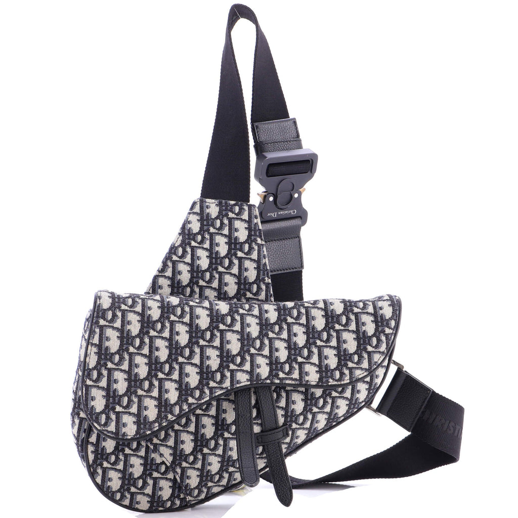 Saddle Crossbody Bag Oblique Canvas