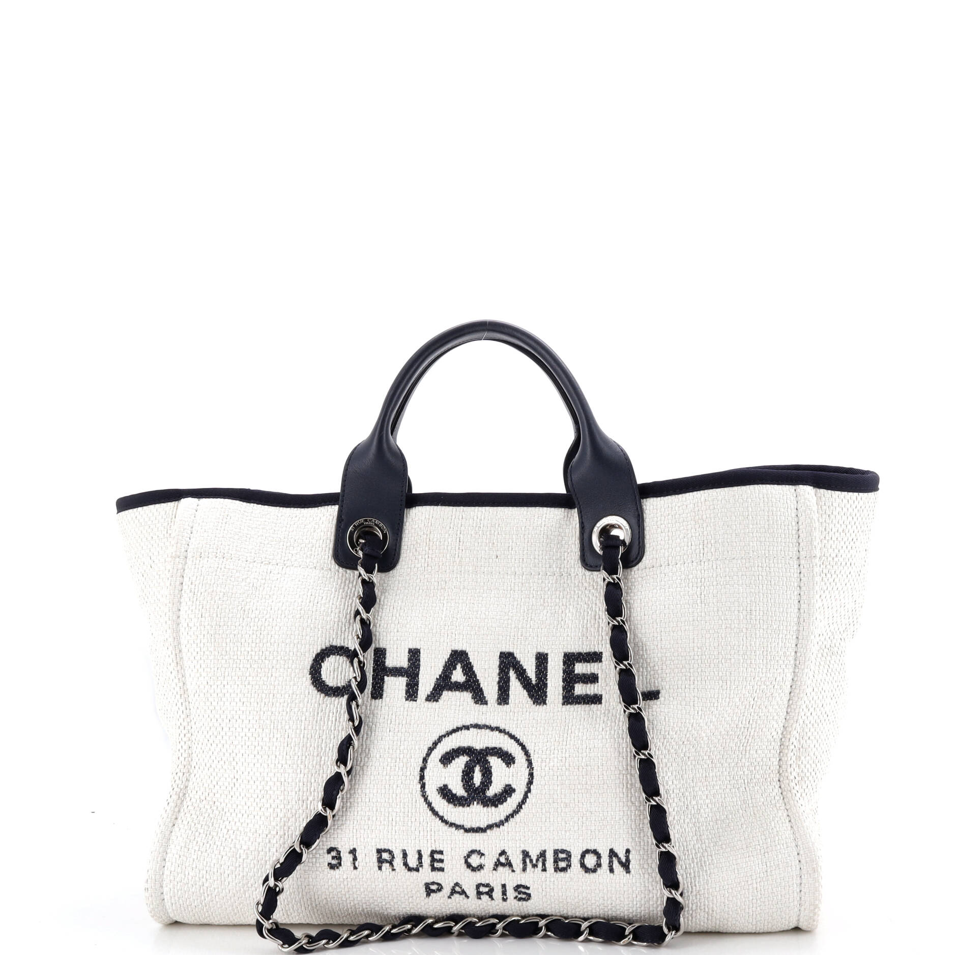 Deauville Tote Raffia Medium