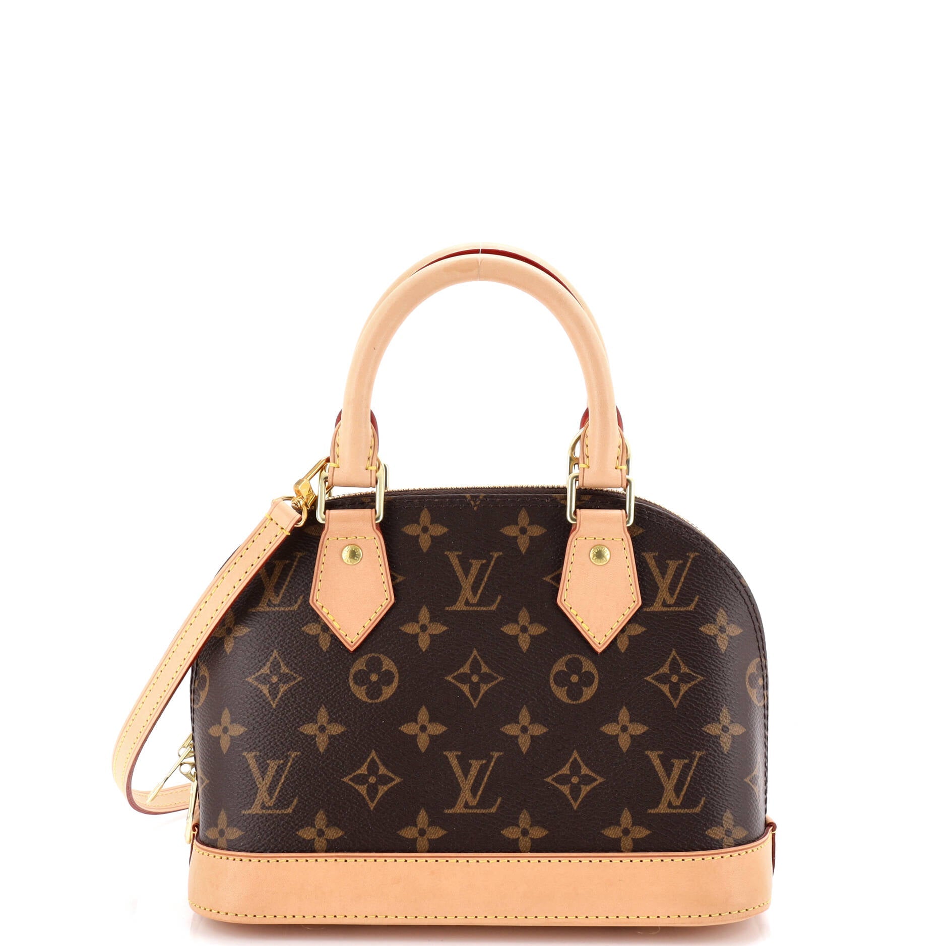 Alma Handbag Monogram Canvas BB