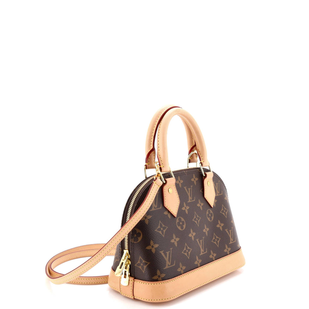 Alma Handbag Monogram Canvas BB