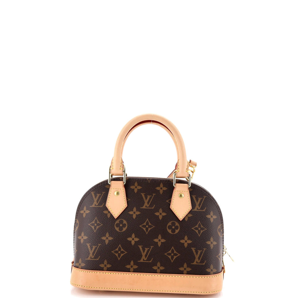Alma Handbag Monogram Canvas BB