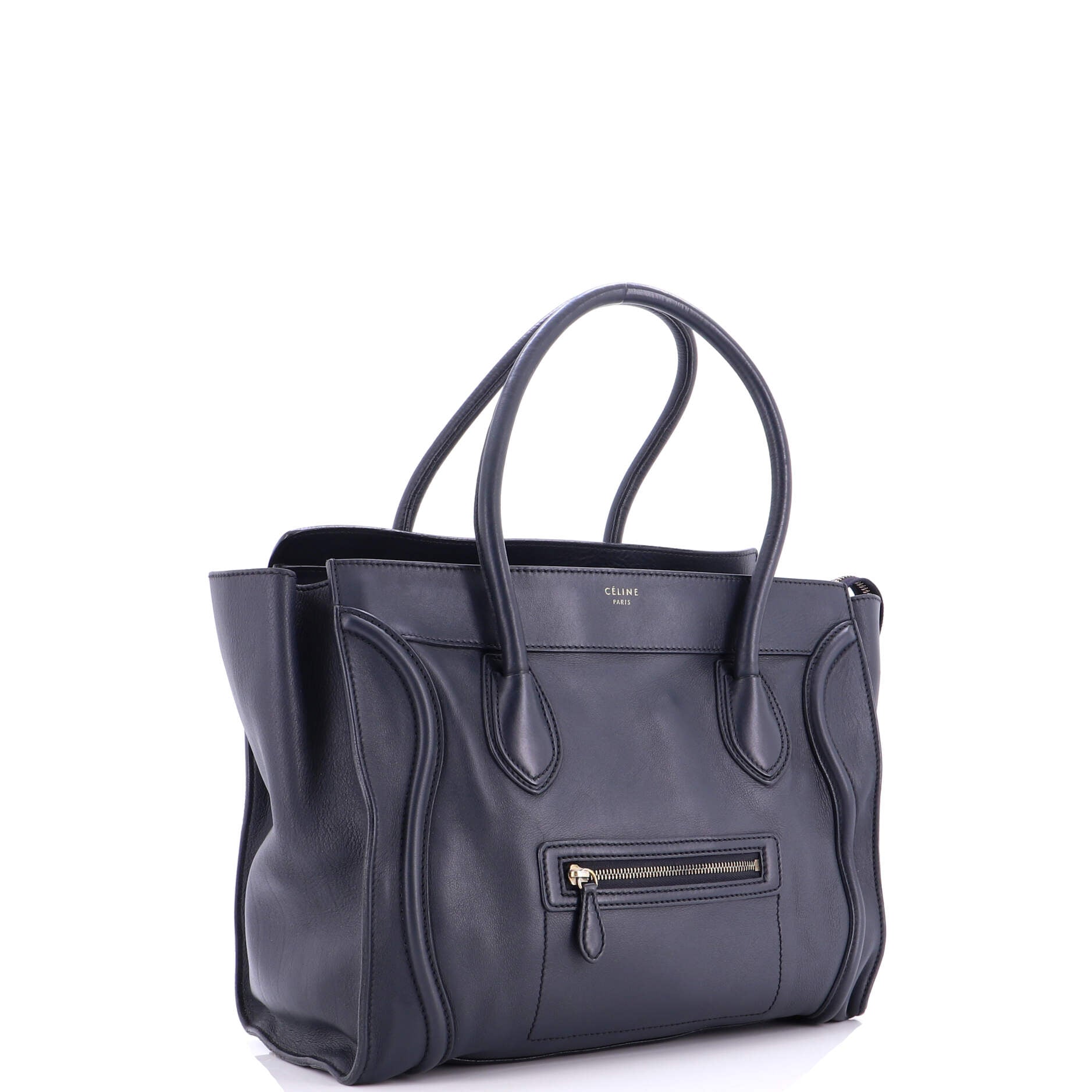 Shoulder Luggage Bag Leather