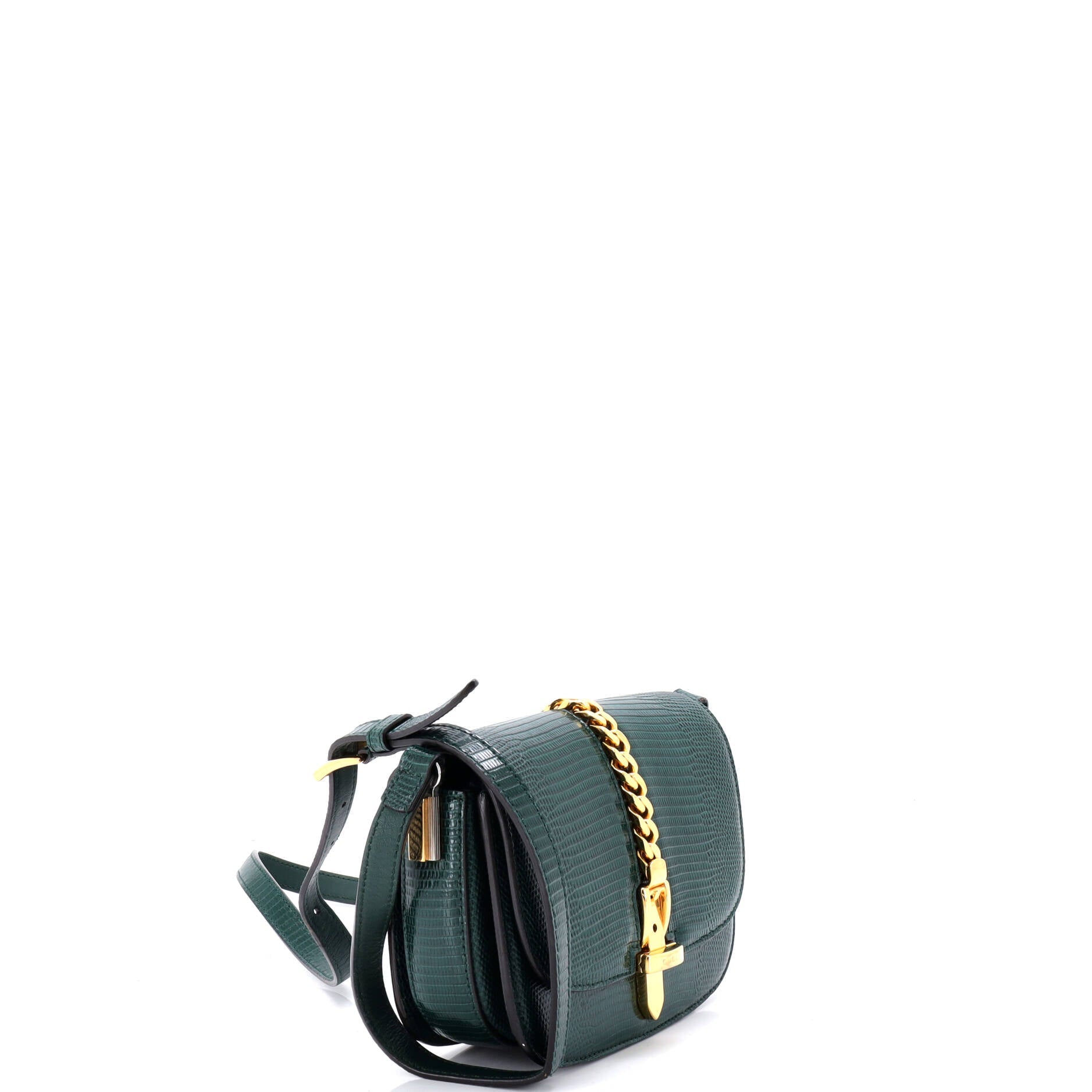 Sylvie 1969 Shoulder Bag Lizard Mini