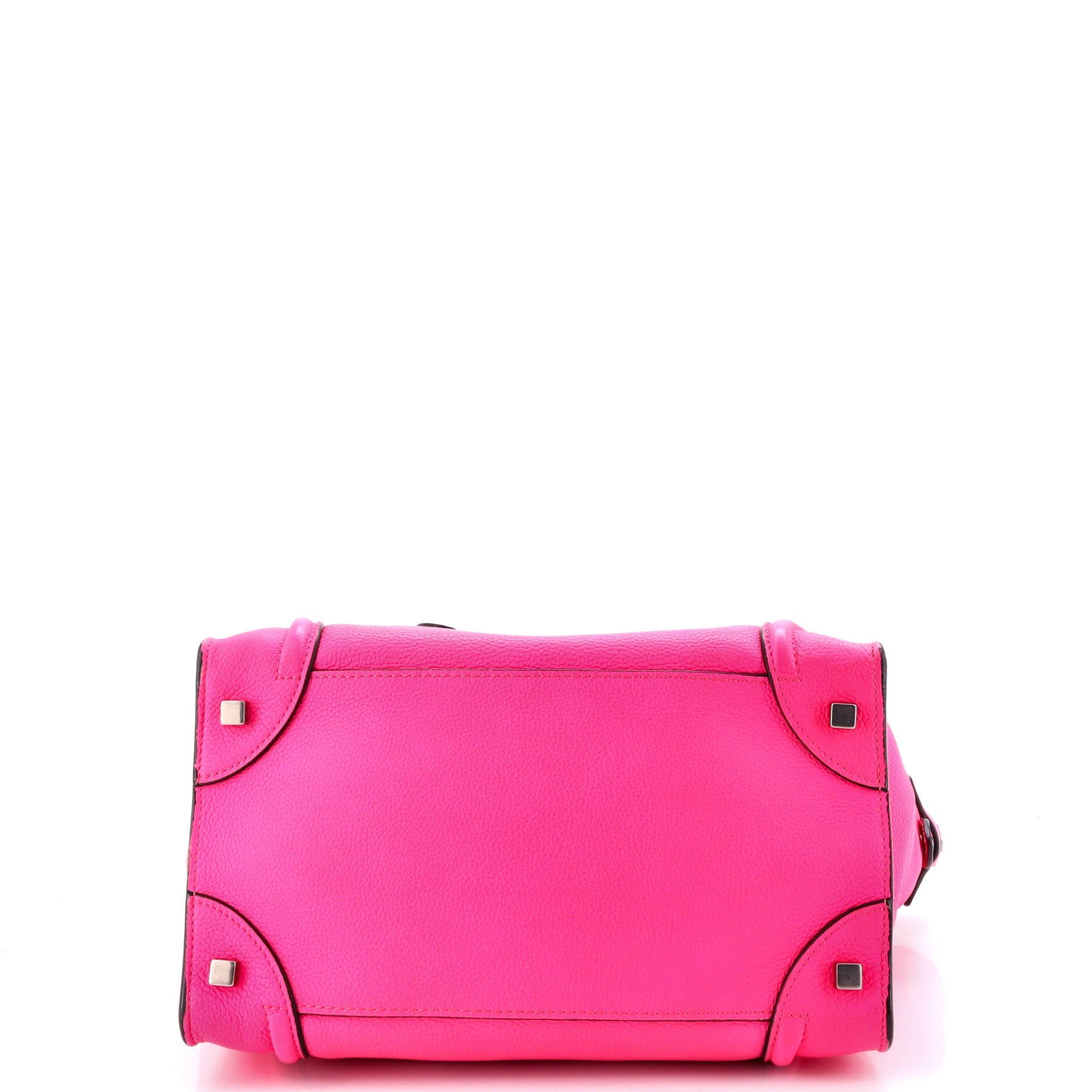 Luggage Bag Grainy Leather Mini