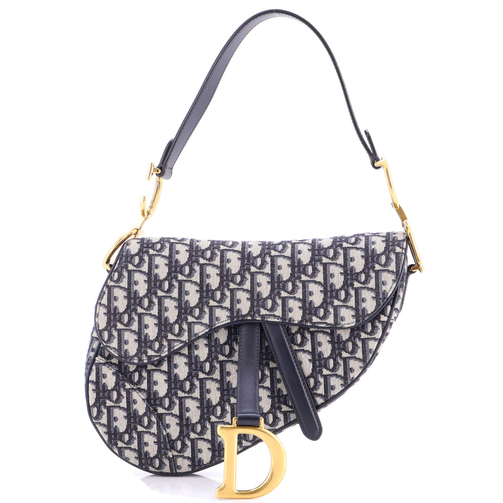 Saddle Handbag Oblique Canvas Medium