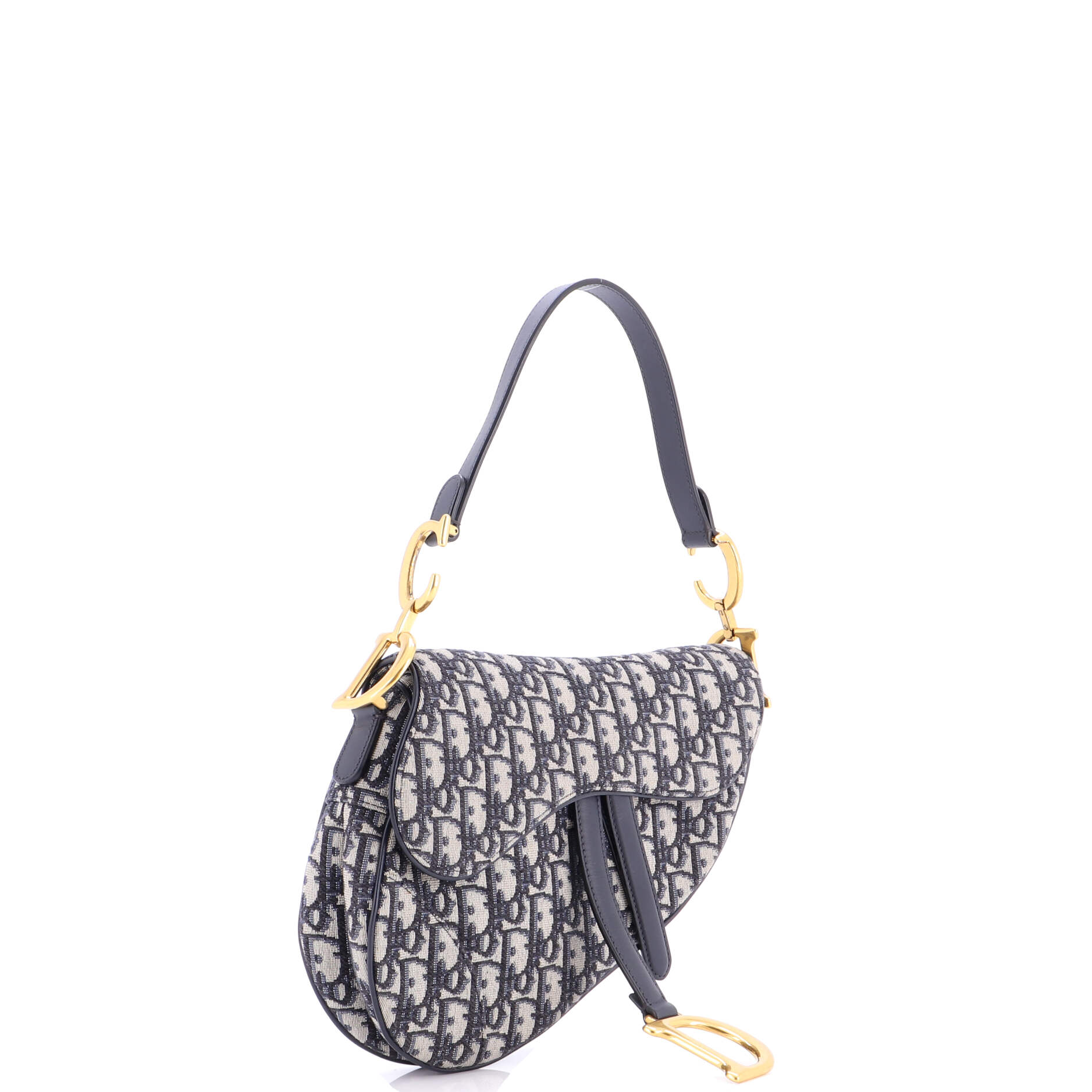 Saddle Handbag Oblique Canvas Medium