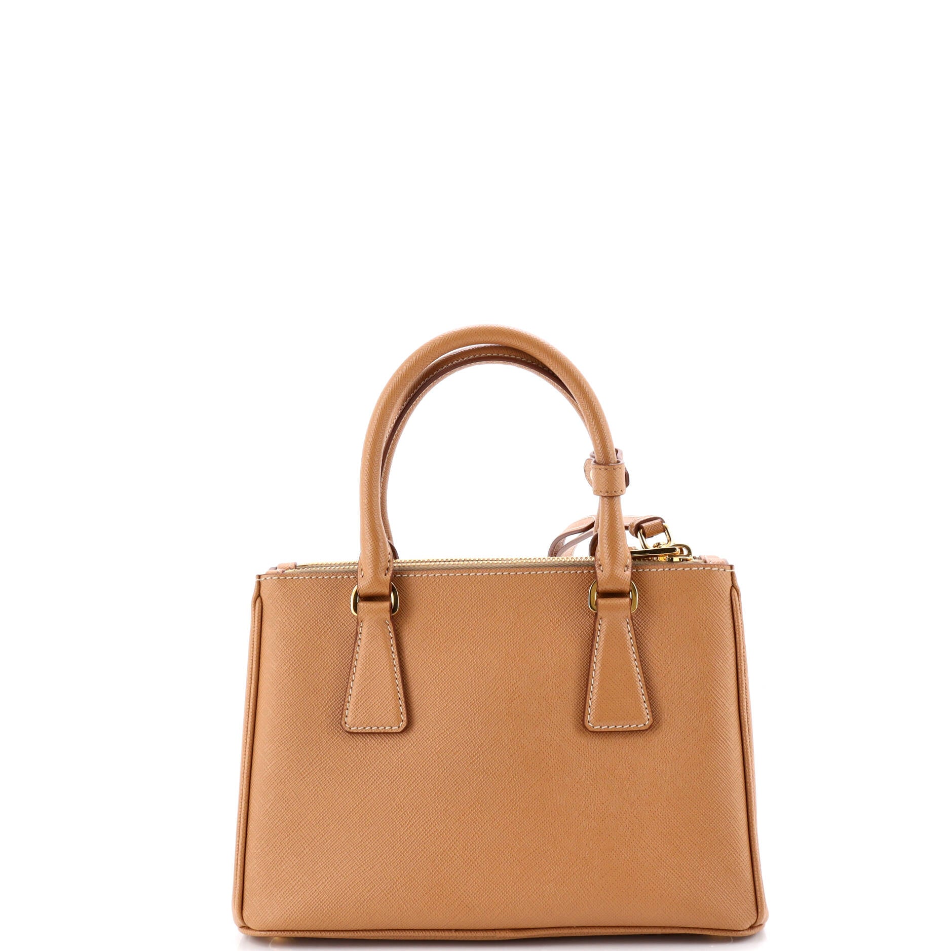 Galleria Double Zip Tote Saffiano Leather Small
