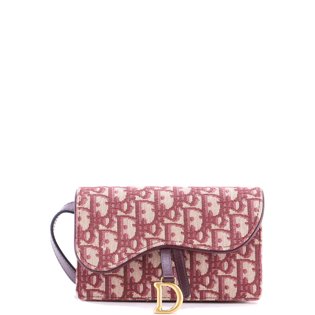 Saddle Rectangular Belt Bag Oblique Canvas