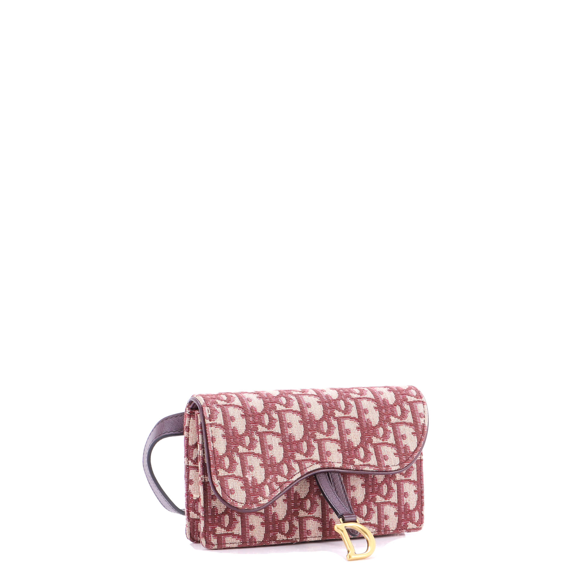 Saddle Rectangular Belt Bag Oblique Canvas