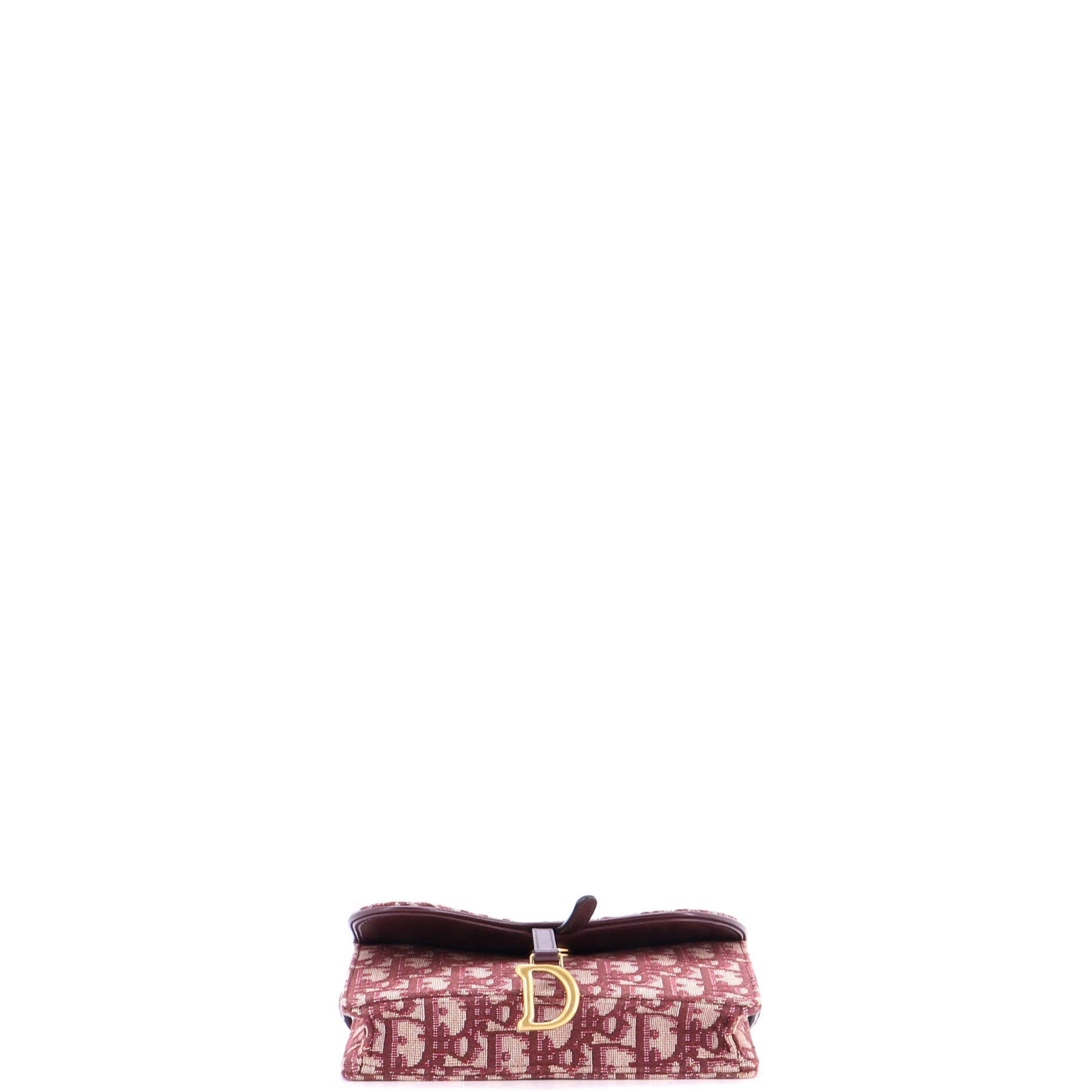 Saddle Rectangular Belt Bag Oblique Canvas