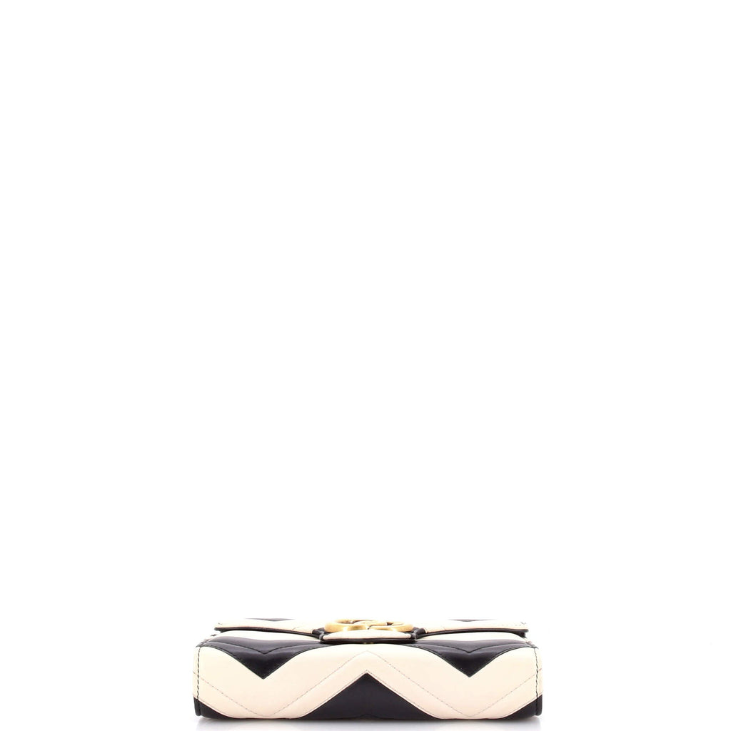 GG Marmont Chain Wallet Matelasse Leather Mini
