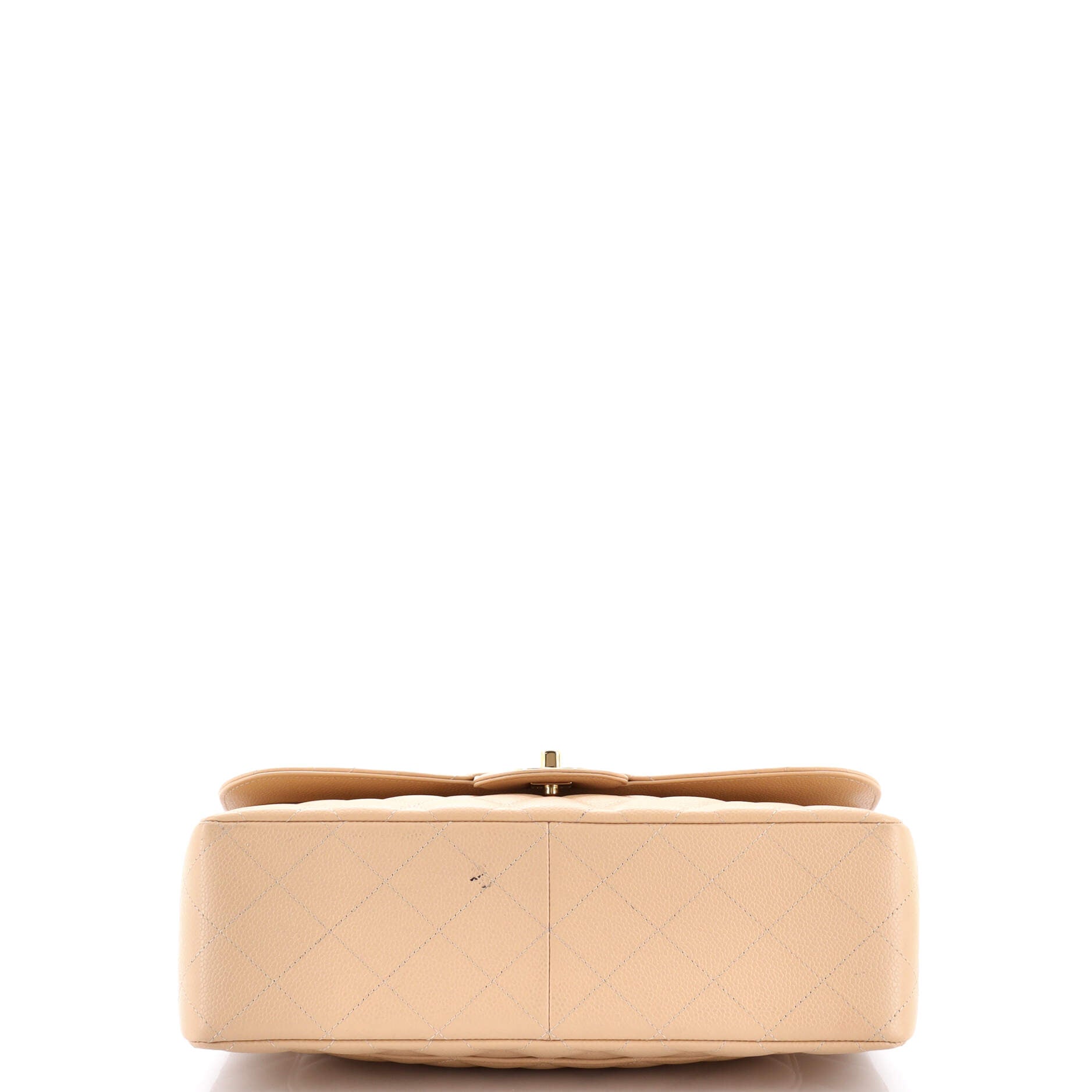 Classic Double Flap Bag Quilted Caviar Jumbo