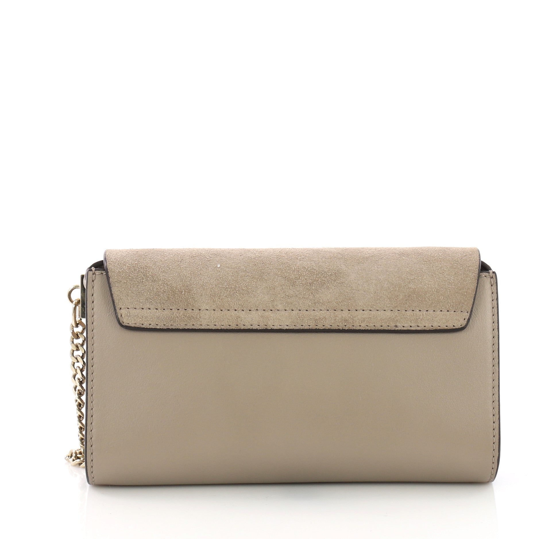 Faye Shoulder Bag Leather and Suede Mini