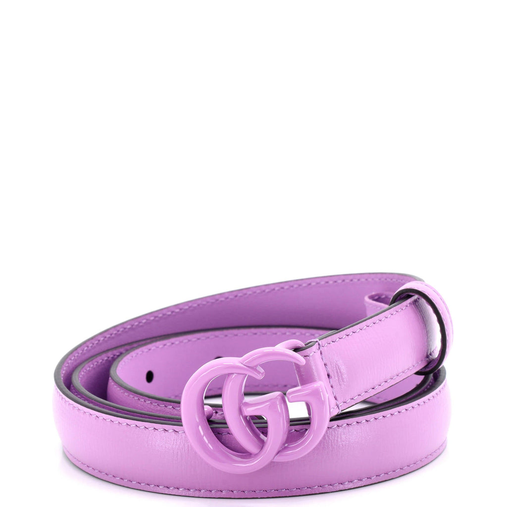 GG Marmont Belt Leather Thin 95