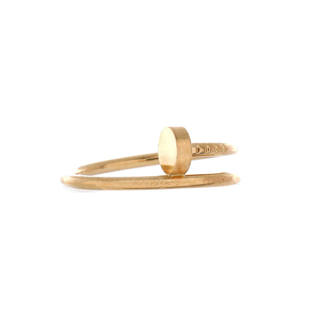Juste un Clou Ring 18K Yellow Gold Small