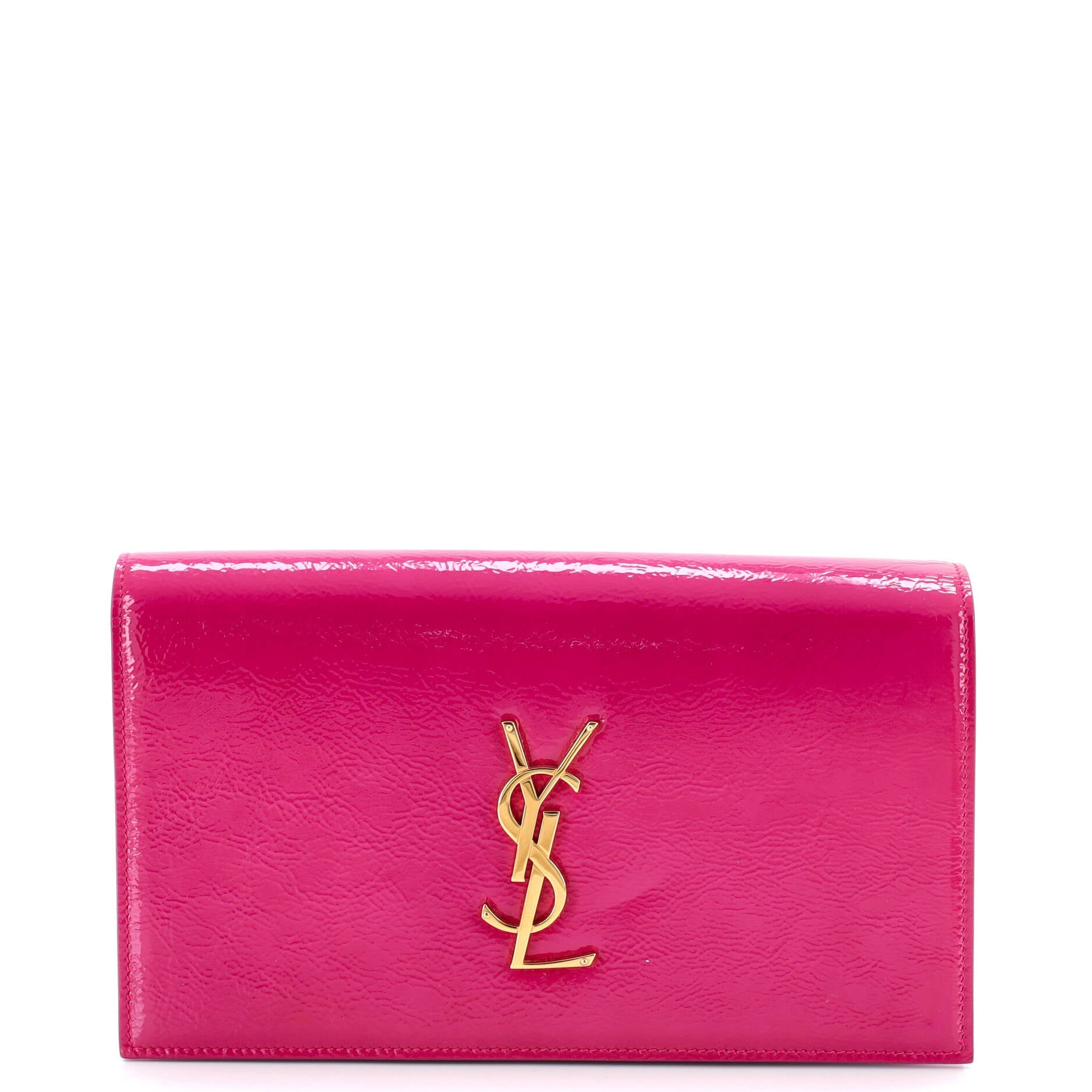 Classic Monogram Clutch Patent Large